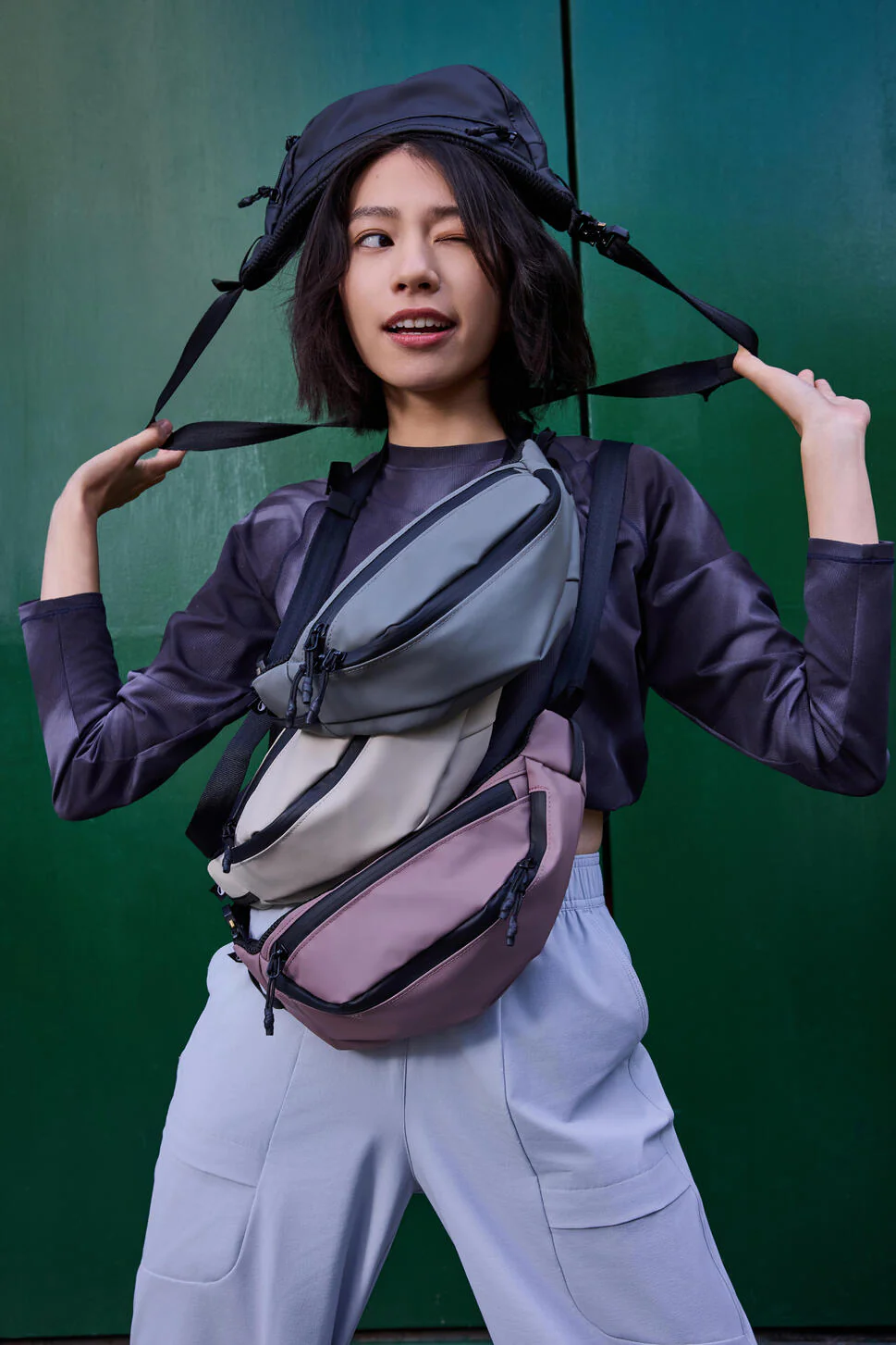 2 pocket Waterproof BumBag - Image 7