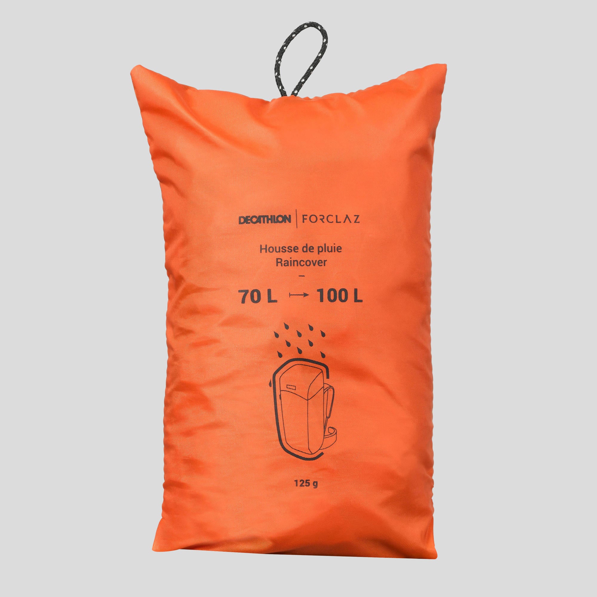 Forclaz 70 100 L Basic Hiking Backpack Rain Cover - Image 3