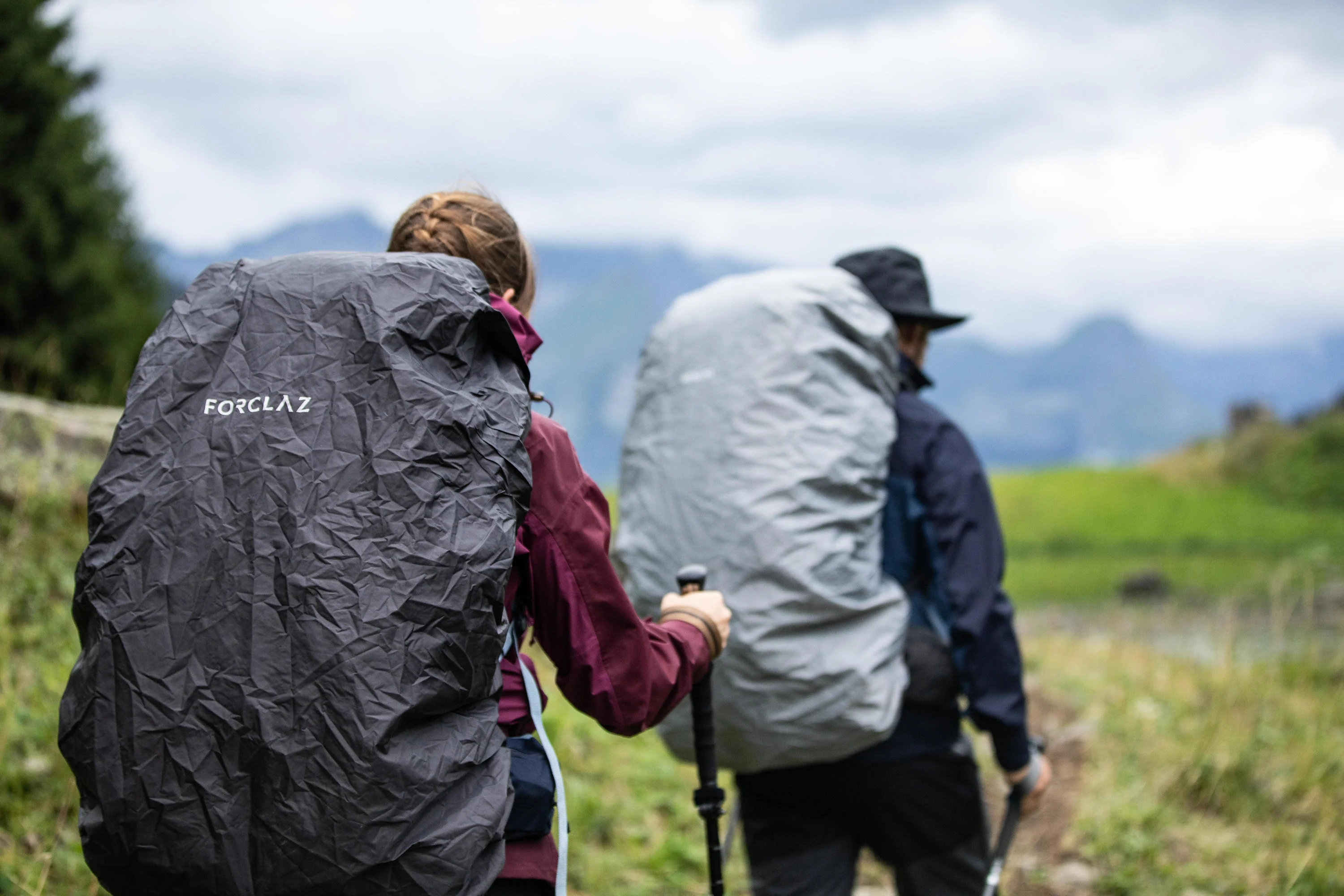 Forclaz 70 100 L Basic Hiking Backpack Rain Cover - Image 4