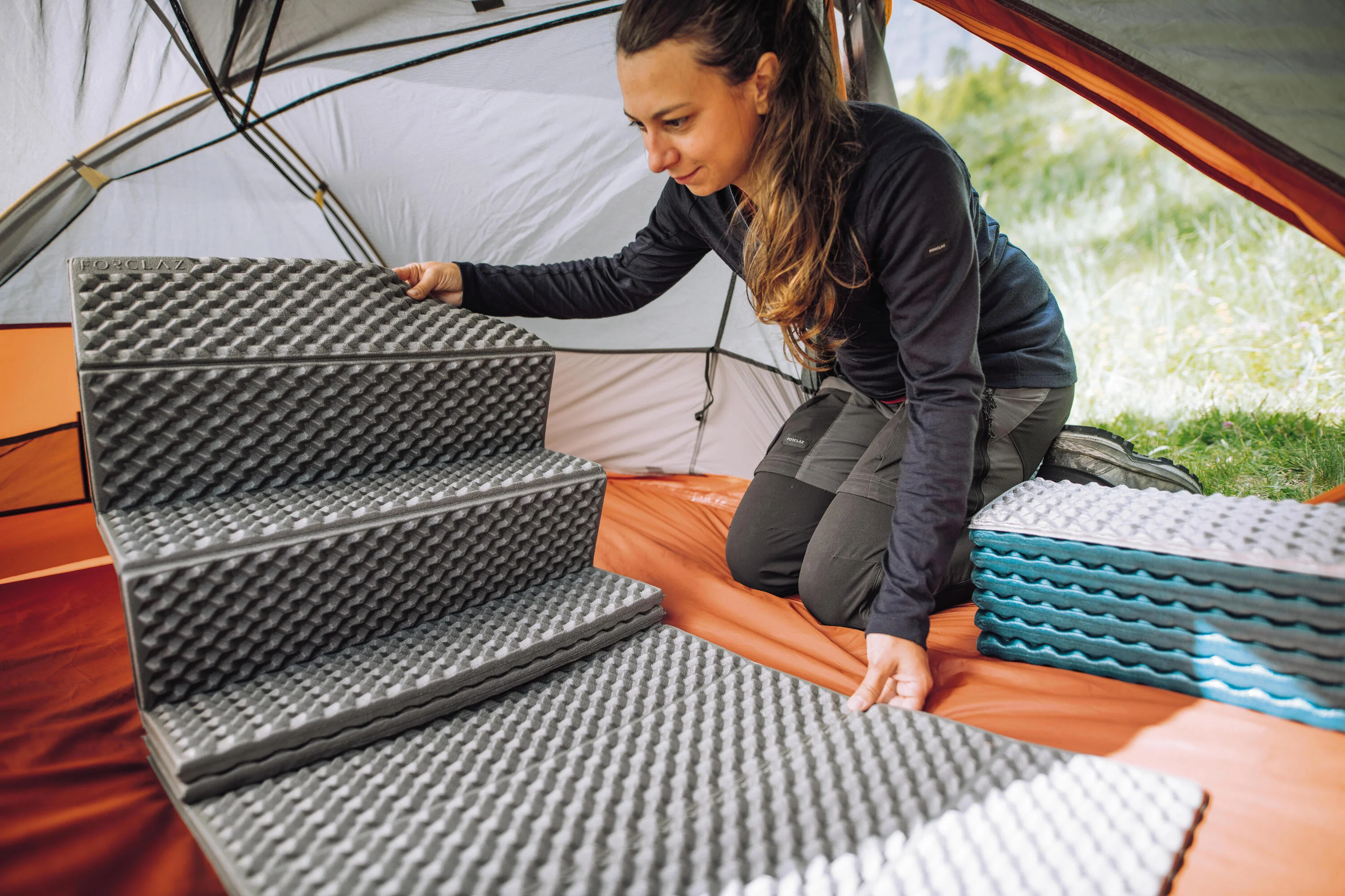 Forclaz Trek 100 Folding Foam Hiking Mattress - Image 8