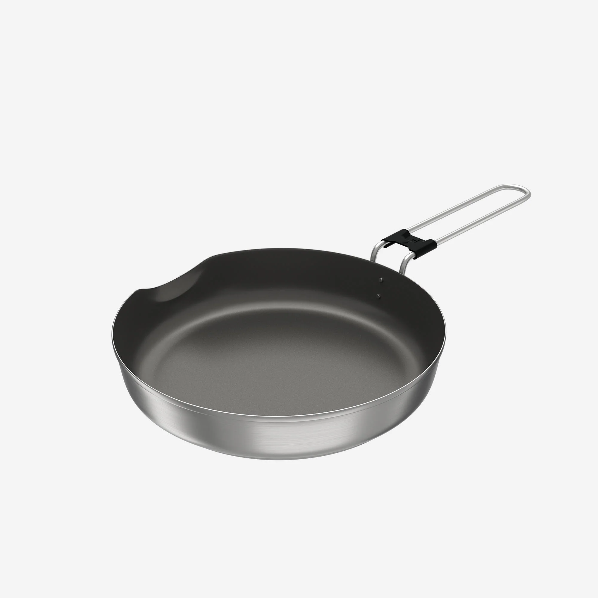 Quechua Stainless steel non-stick camping cookset 500 for 2 people - 15-piece - Image 5