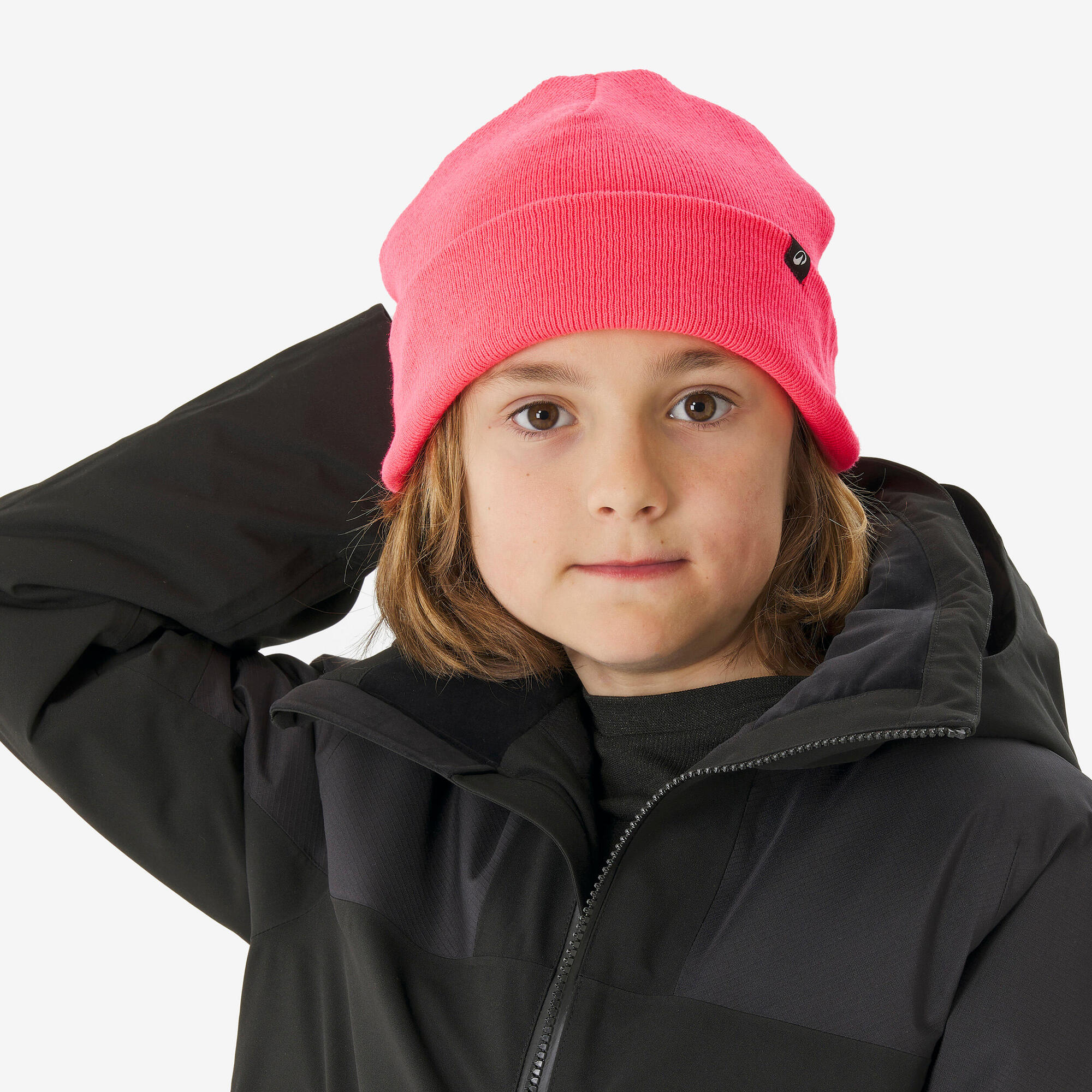 Wedze Kids' Fisherman Knit Beanie - Image 6