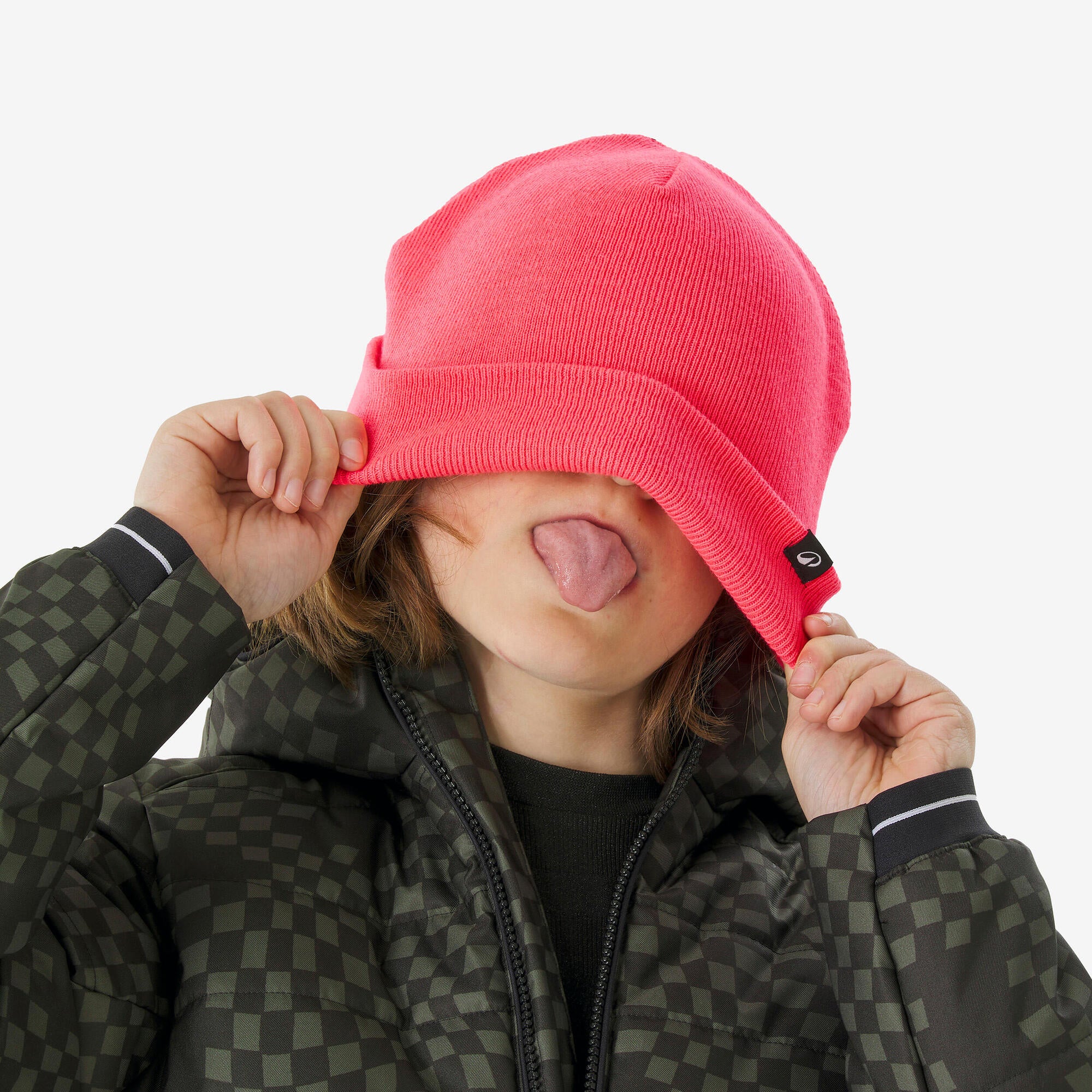 Wedze Kids' Fisherman Knit Beanie - Image 7