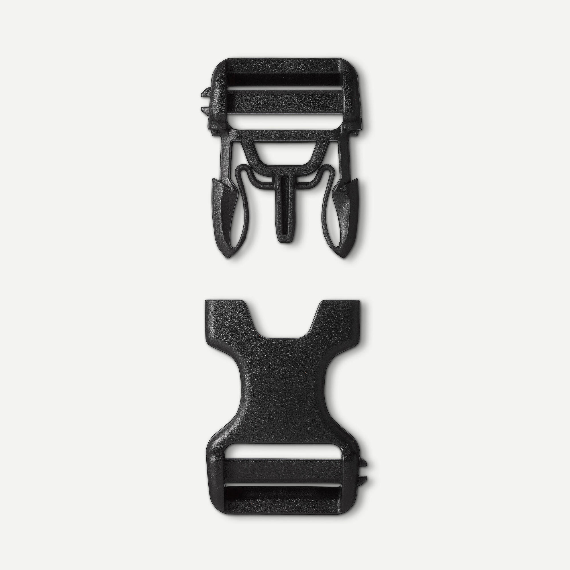 Decathlon Backpack replacement buckle for 25 mm straps - double pin lock - Image 3
