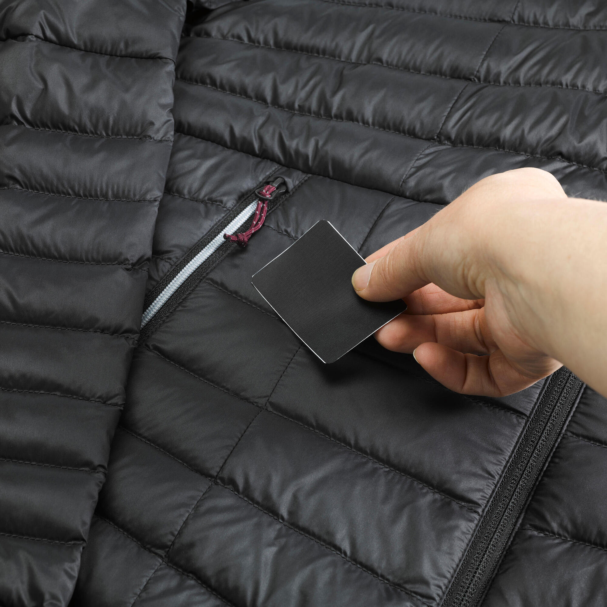 Decathlon Multi-purpose fabric repair patches black - Image 3