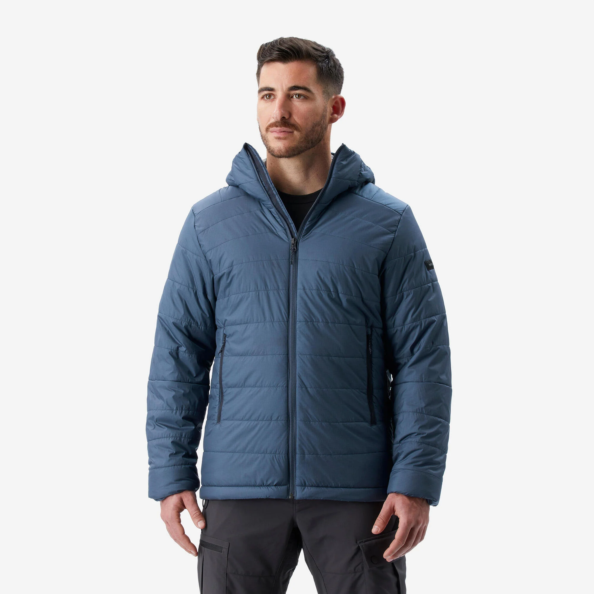 Forclaz Men's MT100 Hooded Synthetic Jacket - Image 8