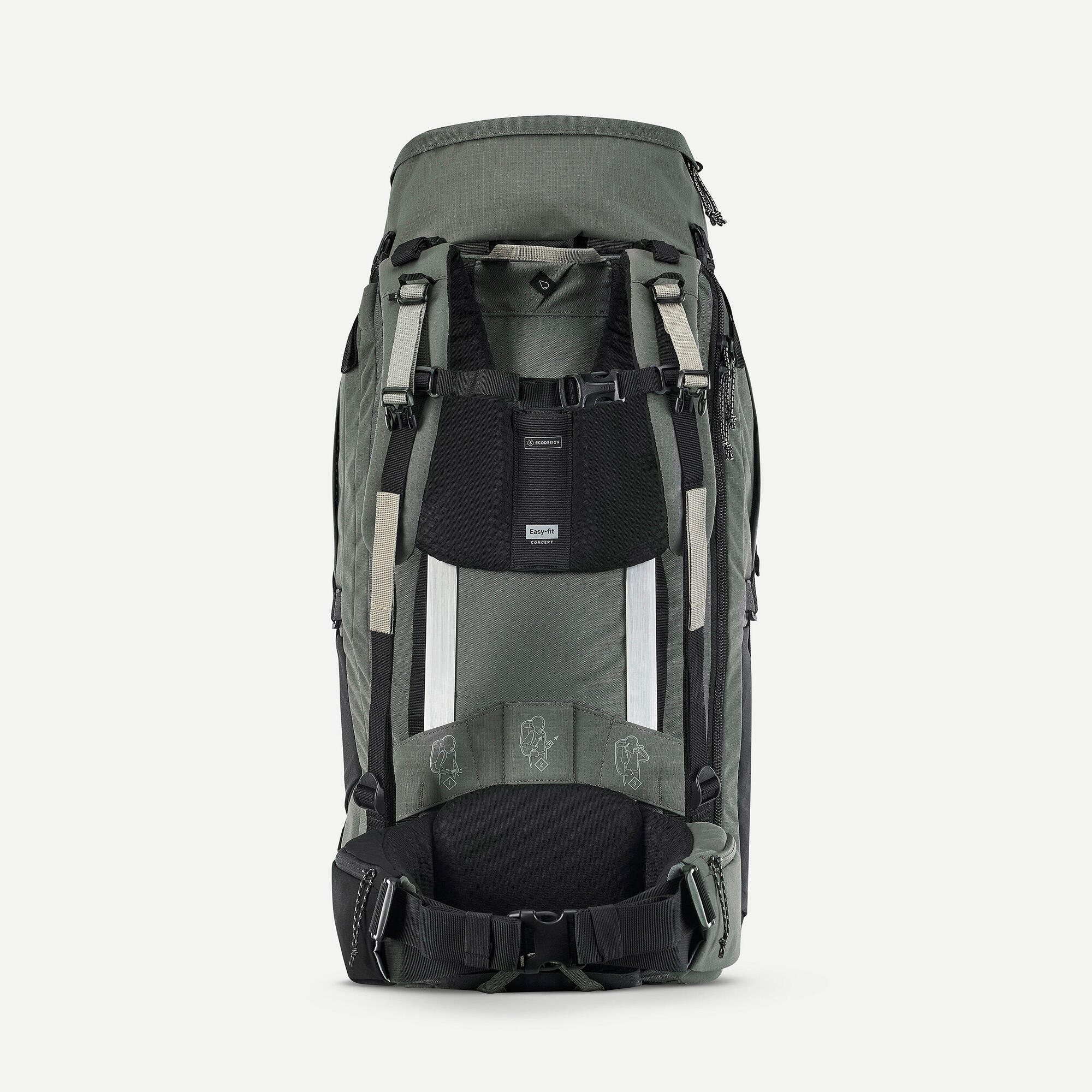 Forclaz Men's Travel 900 70+6L Backpacking Pack - Image 5