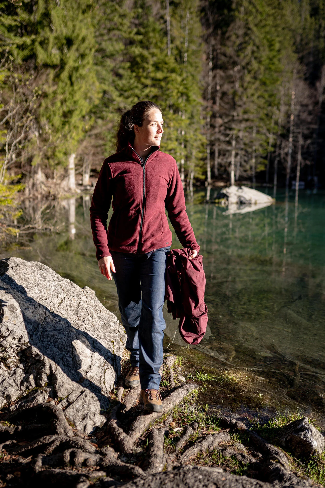 Quechua Women's NH100 3-in-1 Waterproof Jacket - Image 9