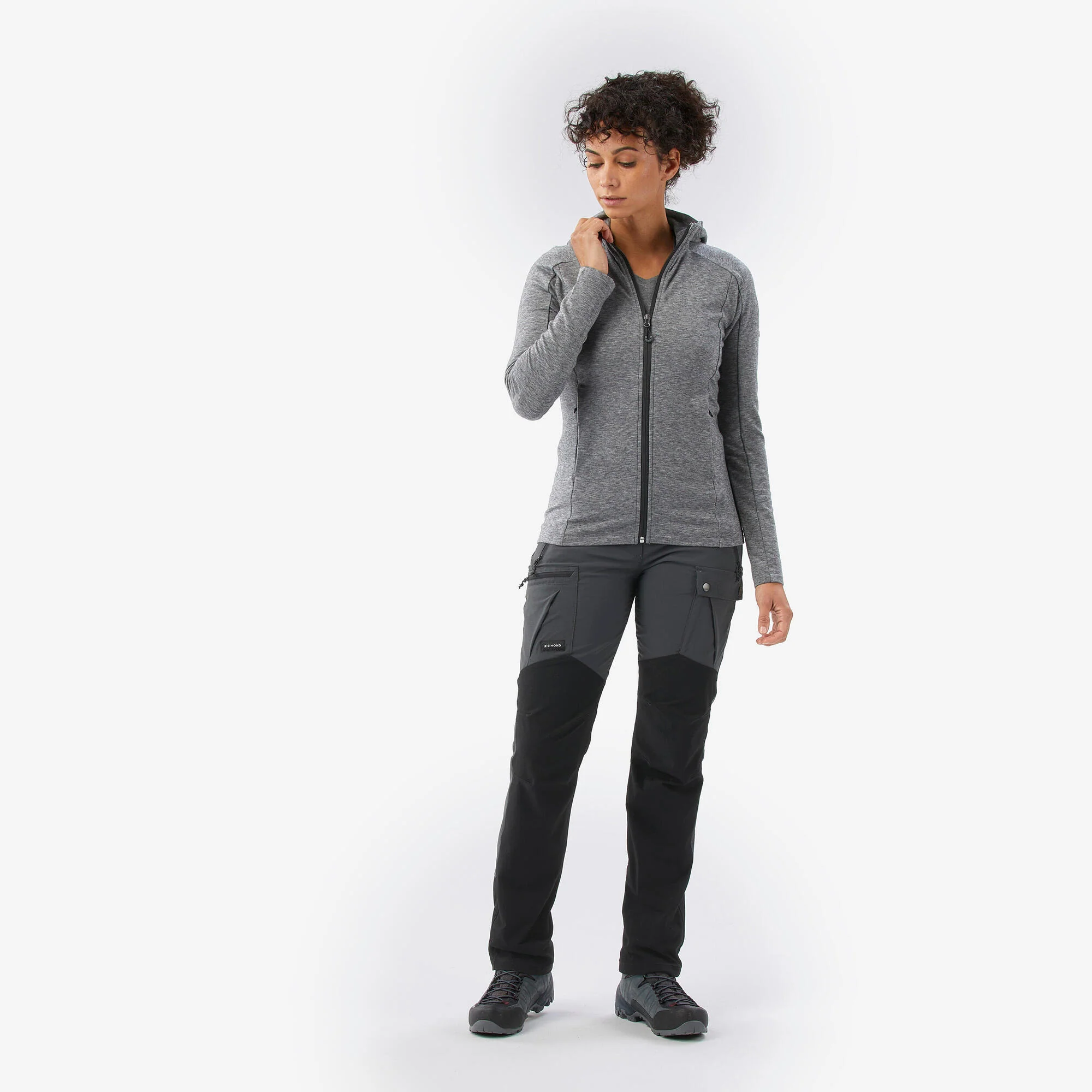 Simond Women's Merino and Lyocell Hooded Jacket Merino Fresh - Image 2