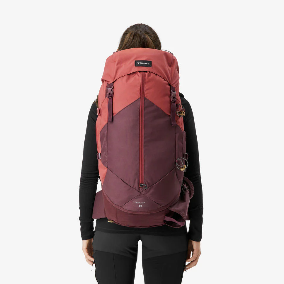 Simond Women's MT100 Easyfit 50L Backpacking Pack - Image 3