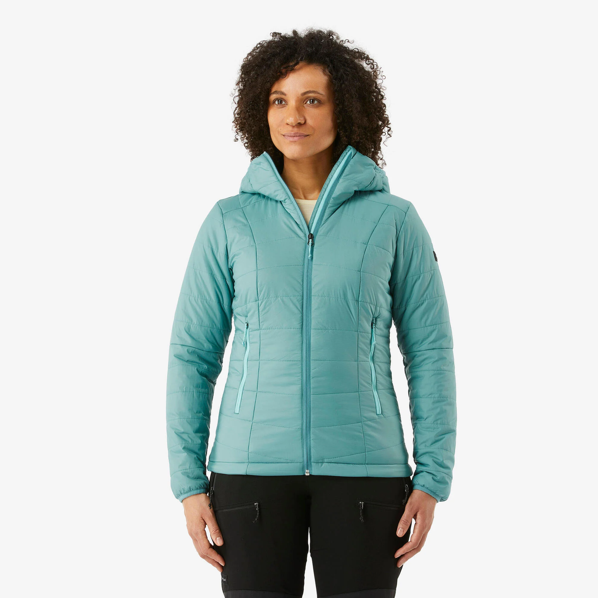 Forclaz Women's MT100 Hooded Synthetic Jacket - Image 9