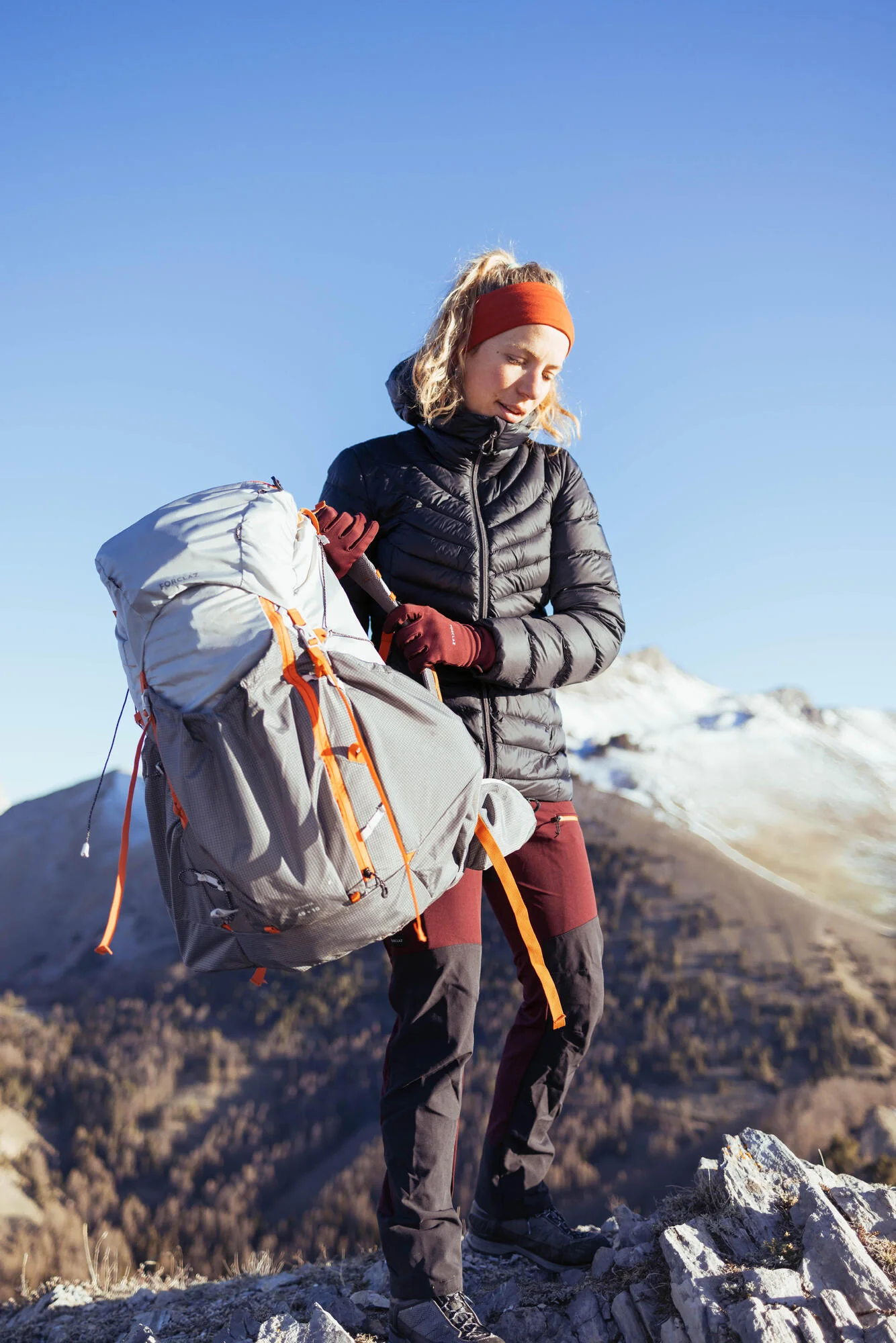 Forclaz Women's Ultralight Backpacking Backpack 45+10 L - MT900 UL - Image 9