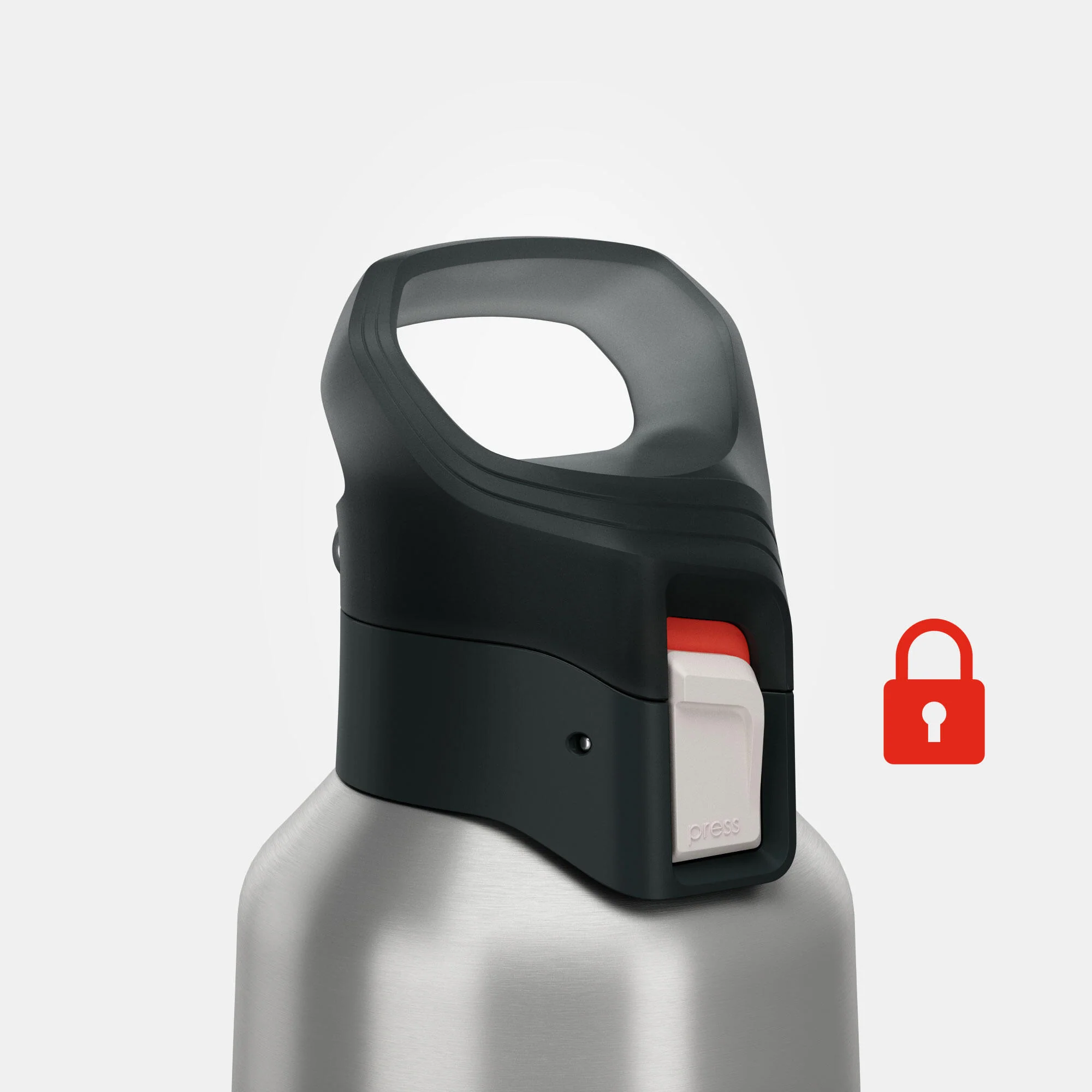 Quechua MH900 Double-Wall Insulated 800 ml Water Bottle - Image 5