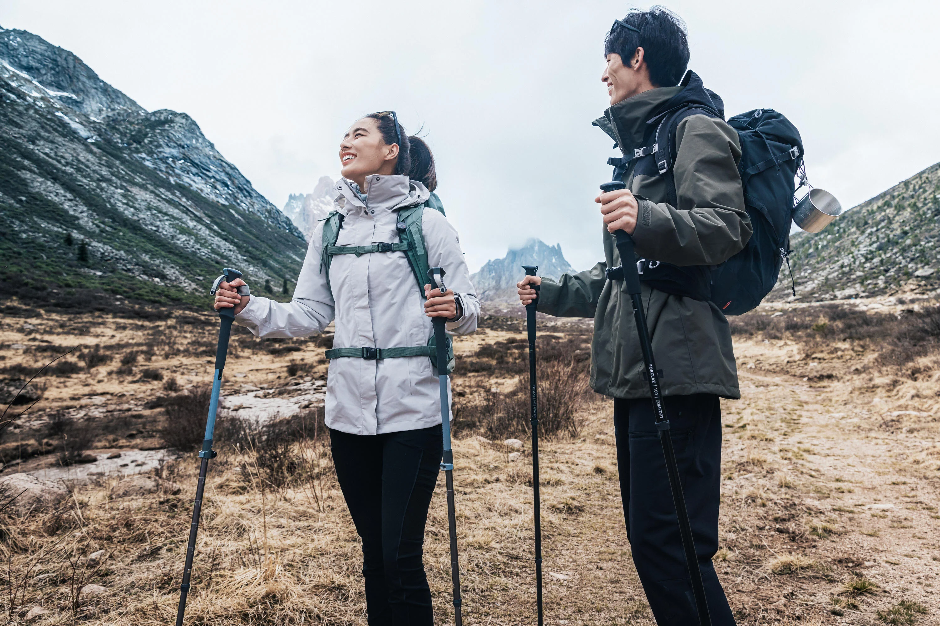 Forclaz MT100 Comfort Hiking Pole (Single Pole) - Image 6