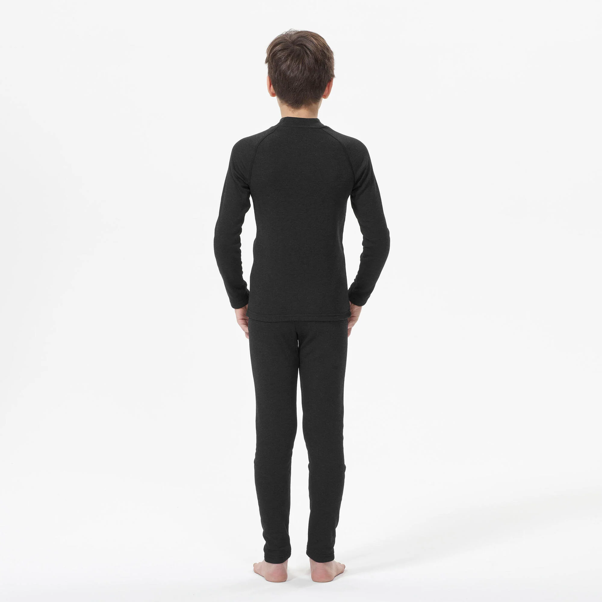 Wedze Kids' BL100 Thermal Ski Base Layer Bottom - Image 7