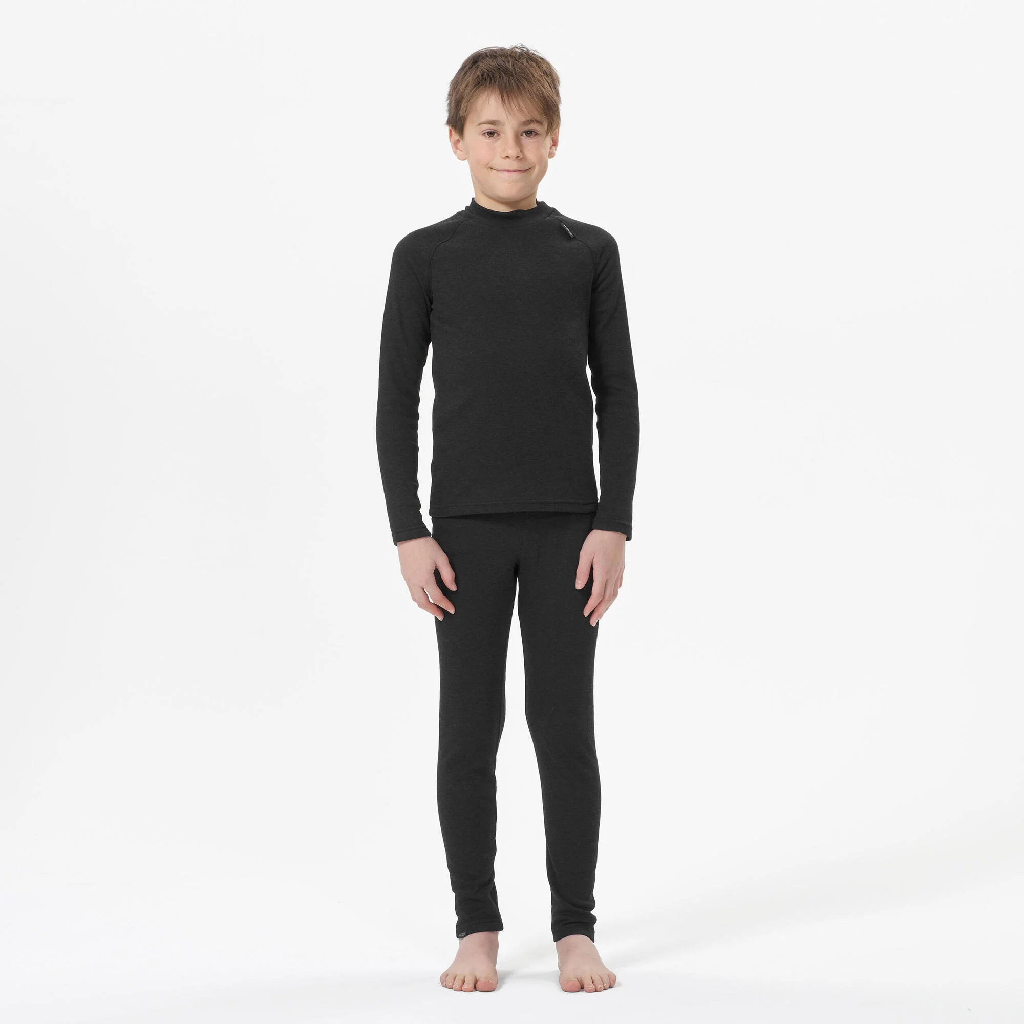 Wedze Kids' BL100 Thermal Ski Base Layer Top - Image 5