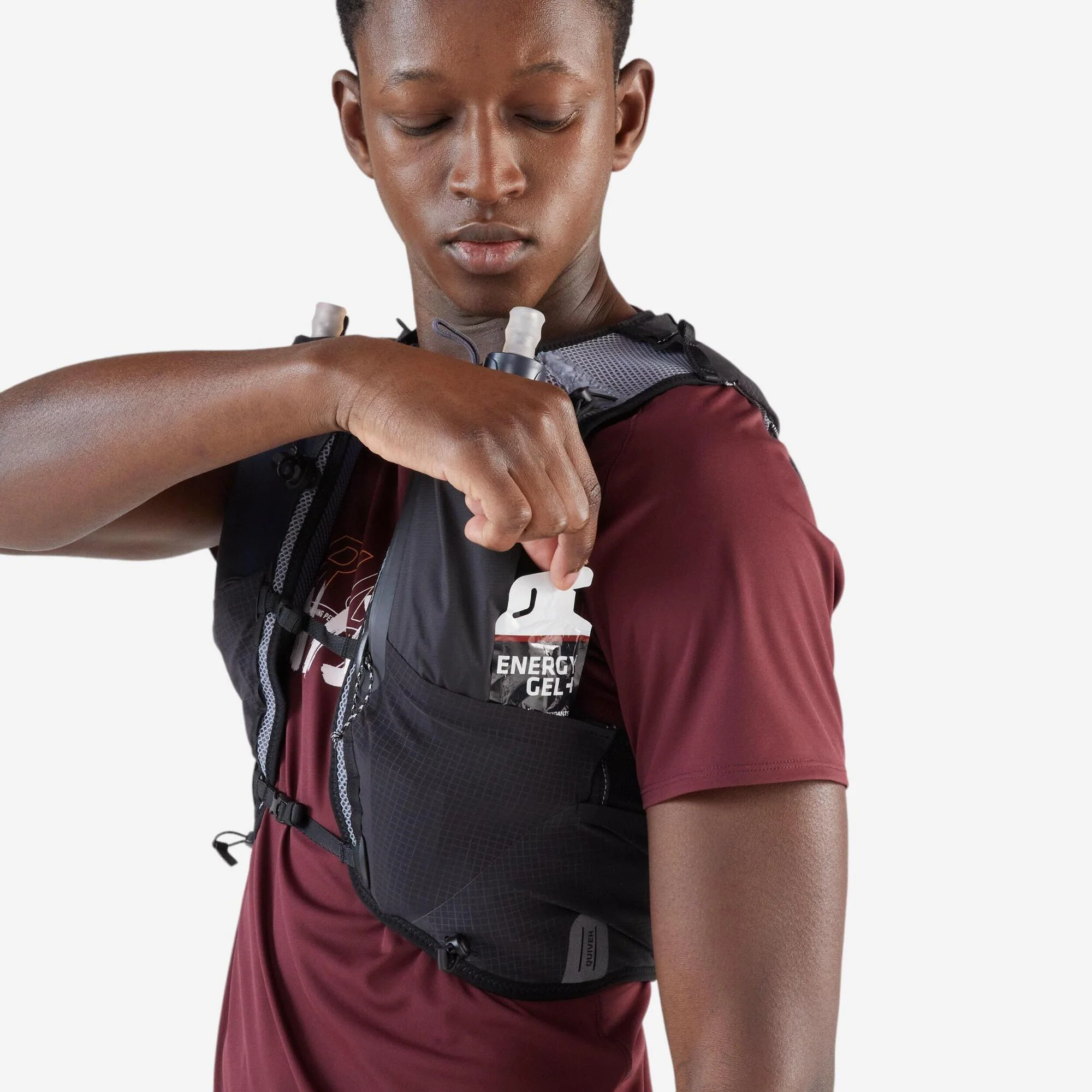 Kiprun 10L Running Hydration Vest -  1L Water Bladder Included - Image 5