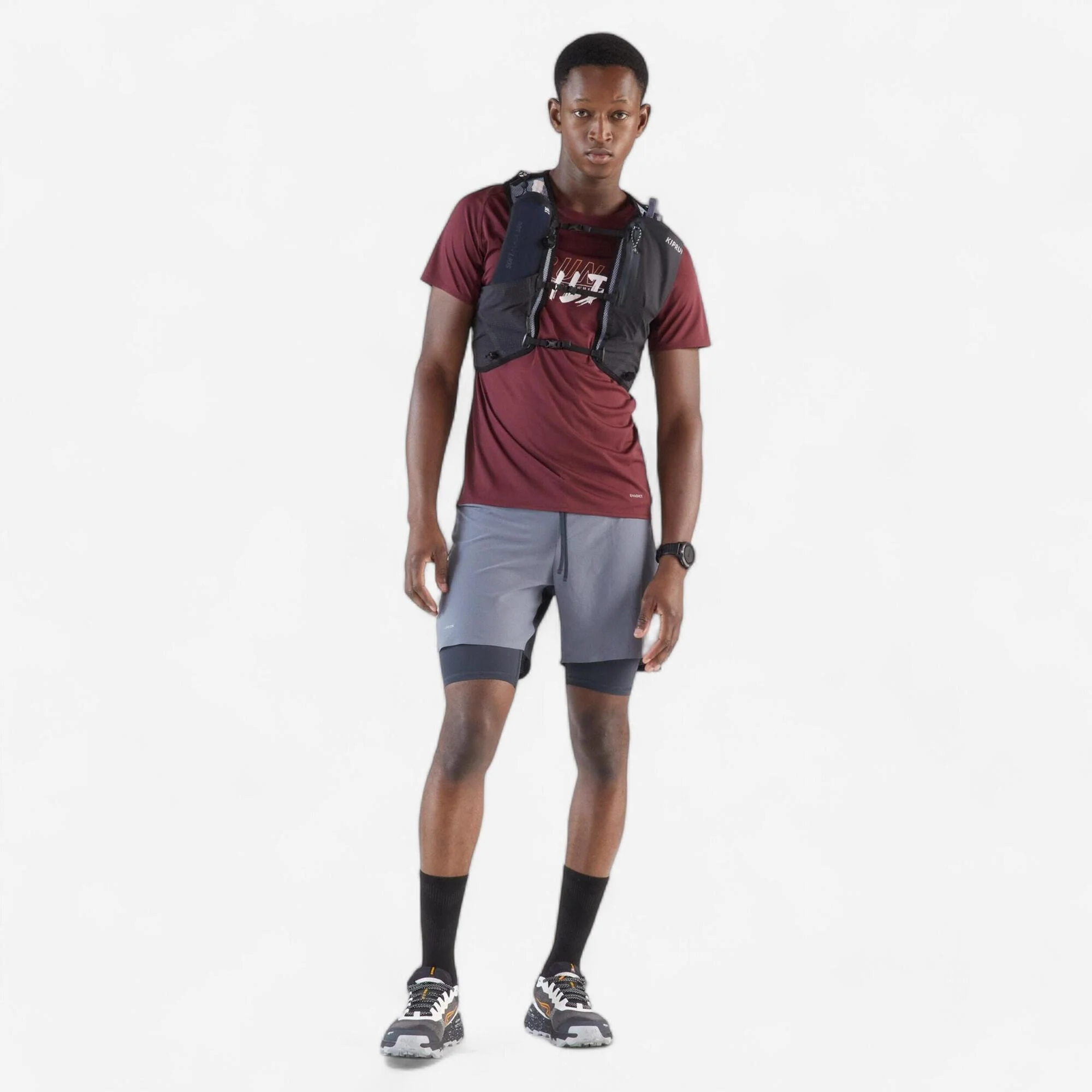Kiprun 10L Running Hydration Vest -  1L Water Bladder Included - Image 8