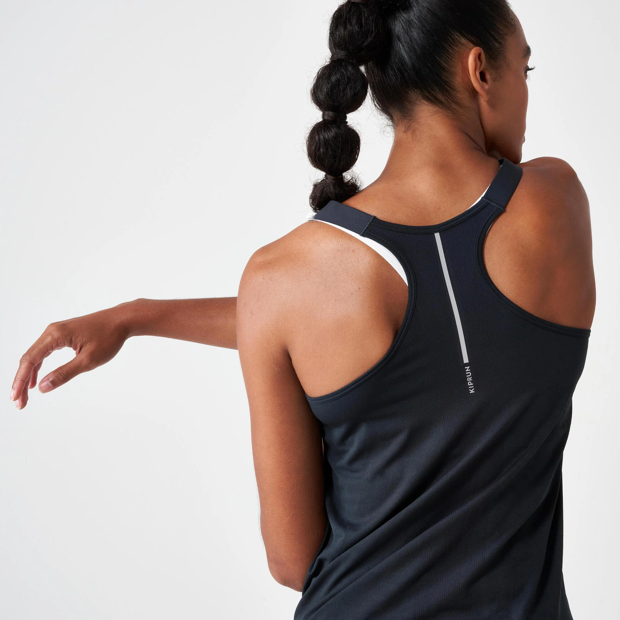 Kiprun Women's Run 500 Seamless Comfort Running Tank Top - Image 2
