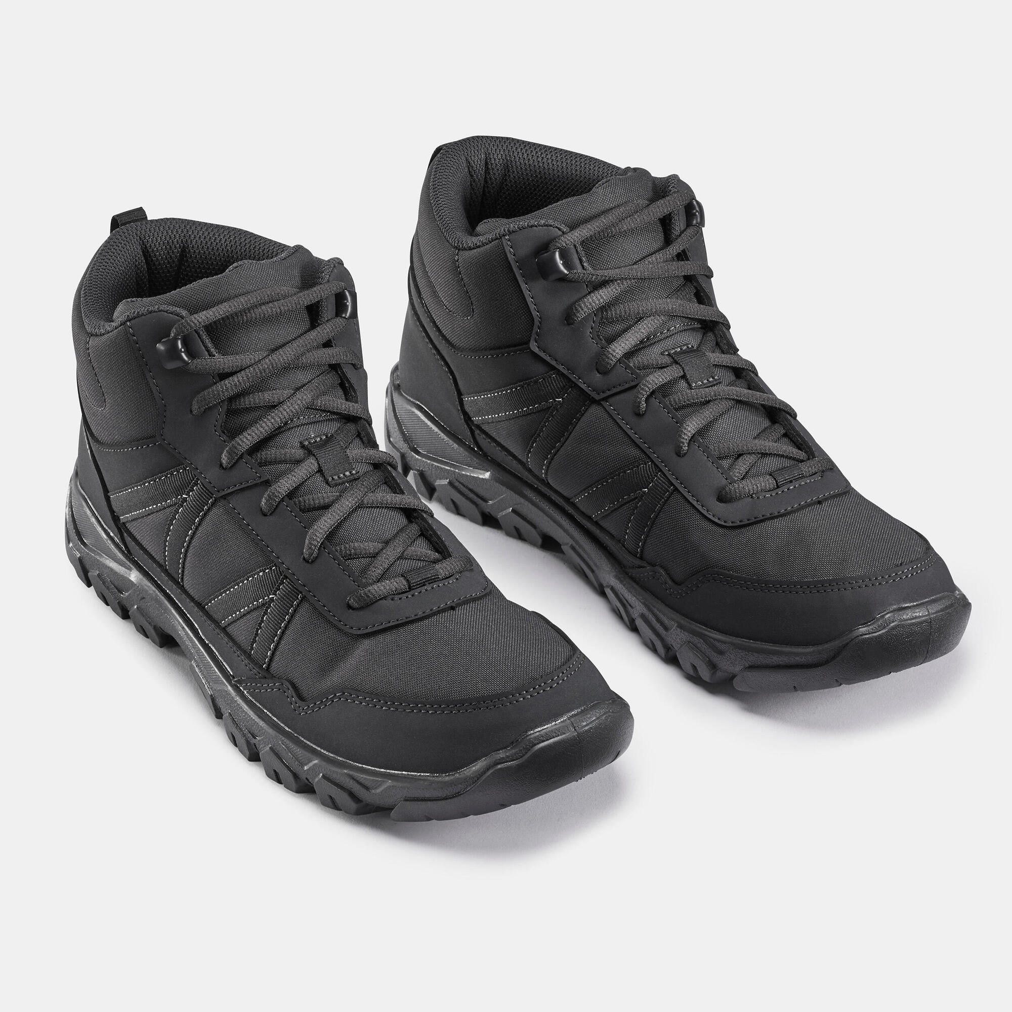 Quechua Men's NH100 Mid Hiking Boots - Image 4