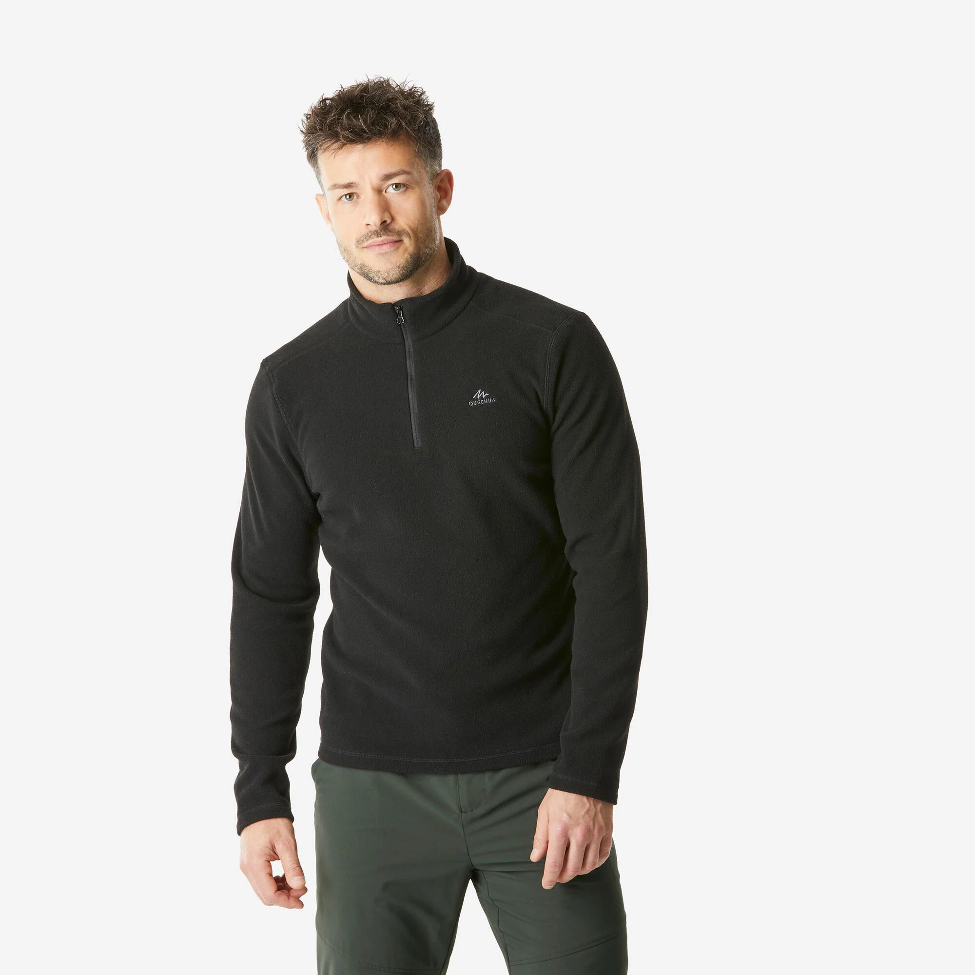 Quechua Men's MH100 Hiking Fleece - Image 6