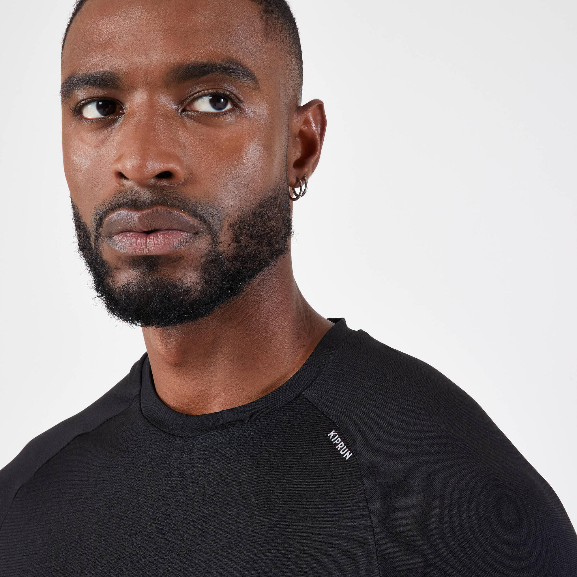Kiprun Men's Run 500 Comfort Seamless Running T-shirt - Image 4