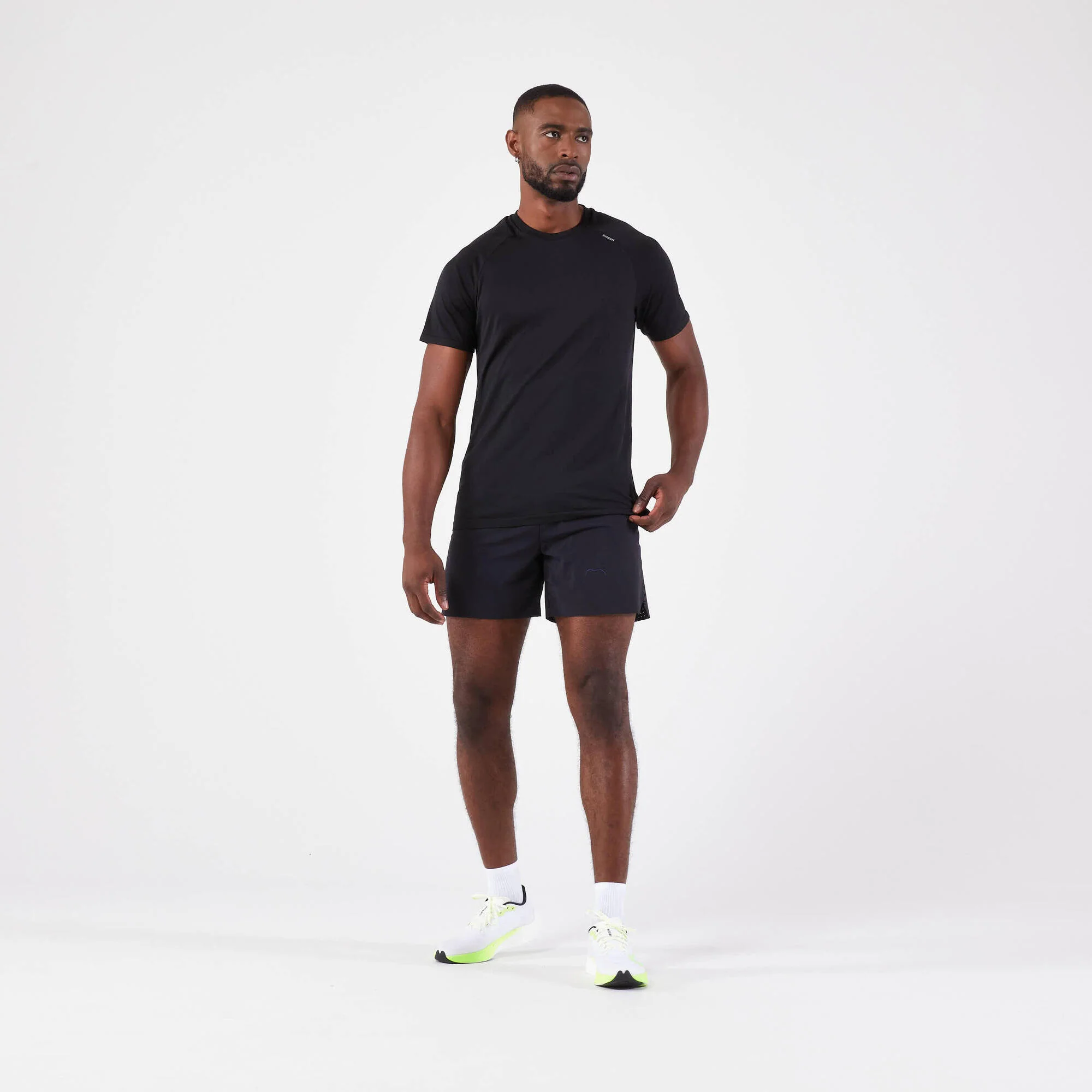 Kiprun Men's Run 500 Comfort Seamless Running T-shirt - Image 7
