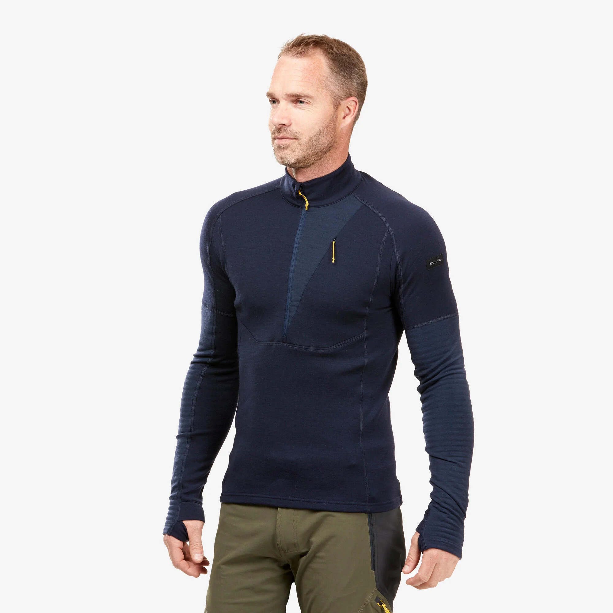 Forclaz Men's MT900 Merino Wool Long Sleeve Shirt - Image 4