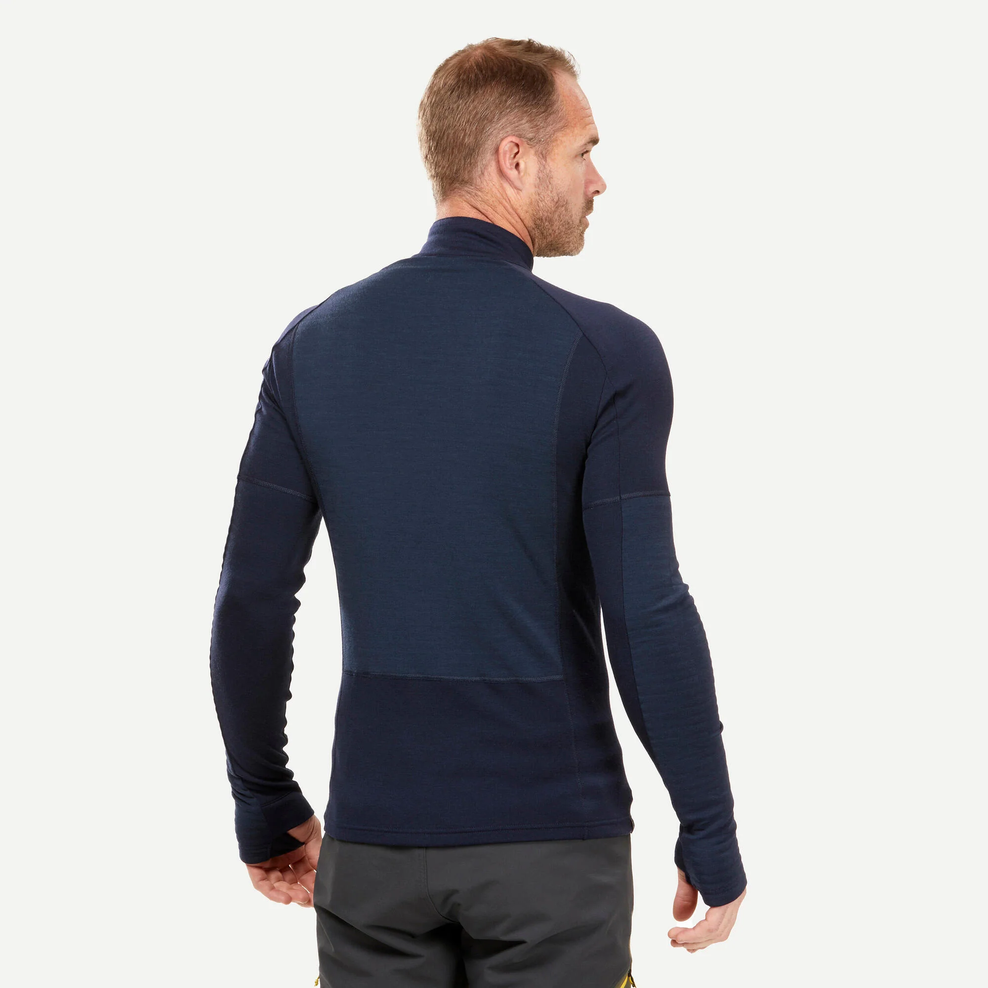 Forclaz Men's MT900 Merino Wool Long Sleeve Shirt - Image 5