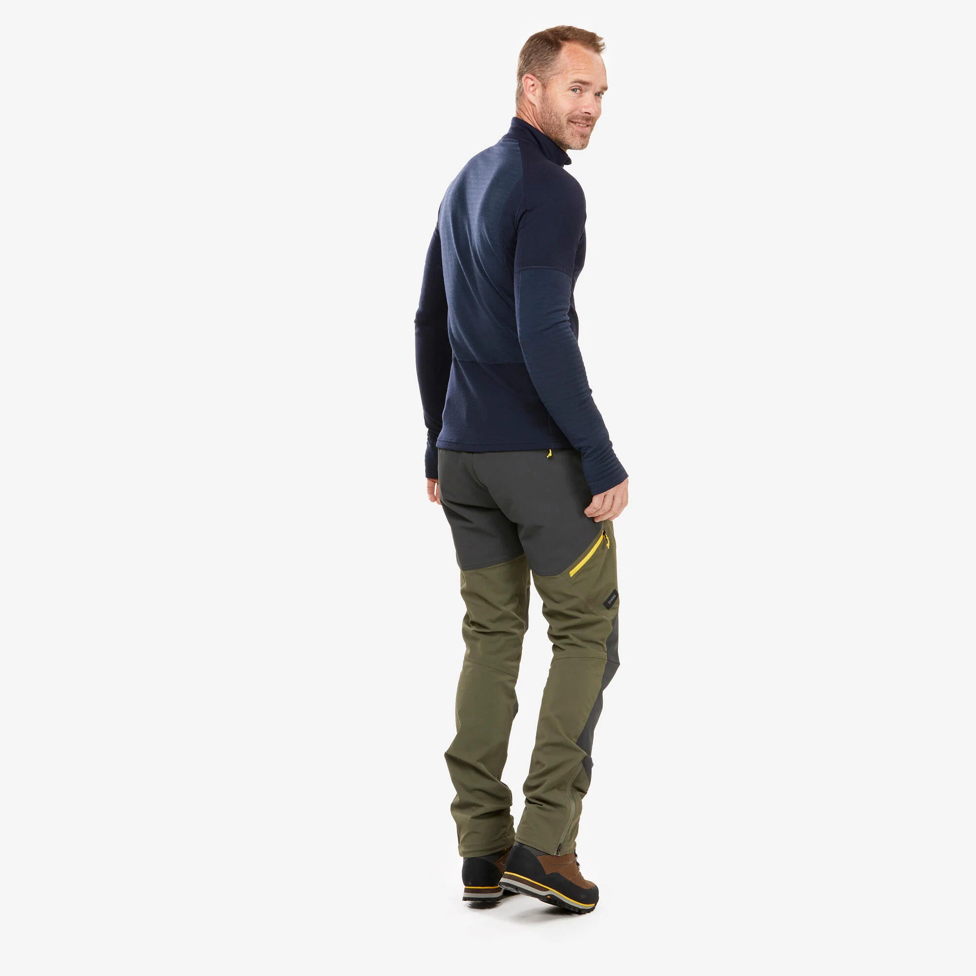 Forclaz Men's MT900 Merino Wool Long Sleeve Shirt - Image 8