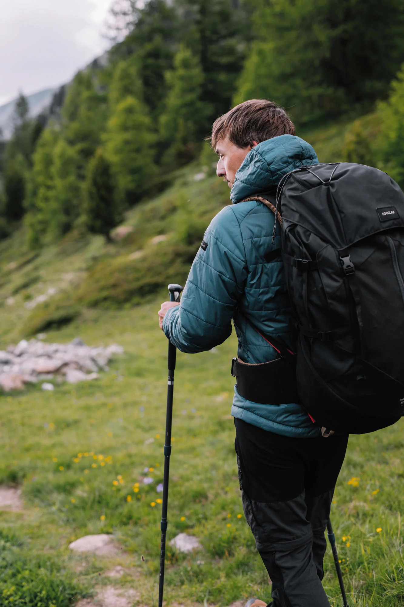 Simond Men's MT100 Easyfit 50 L Backpacking Pack - Image 7