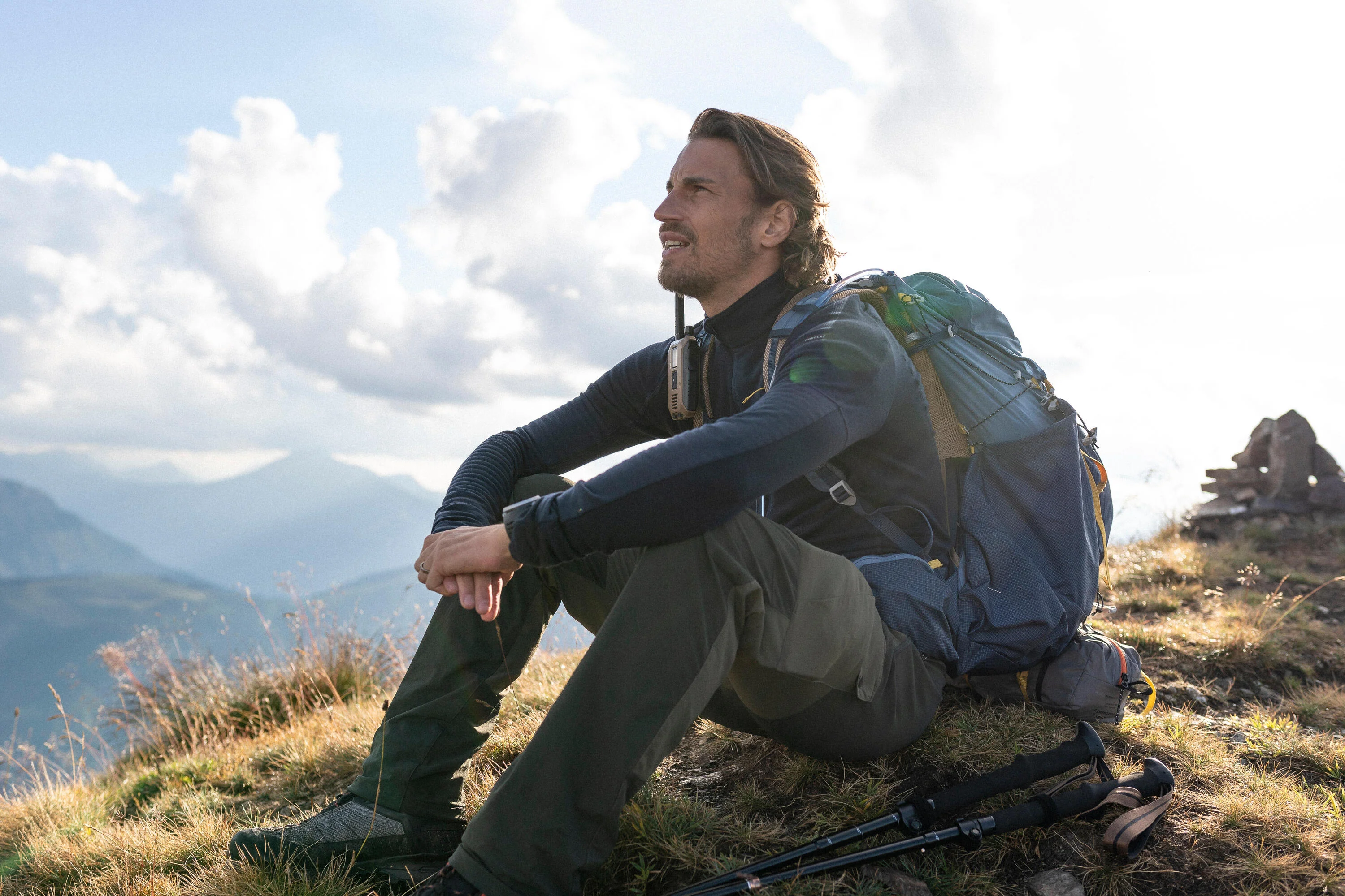Forclaz Men's MT900 50+10 L Ultralight Backpacking Pack - Image 12