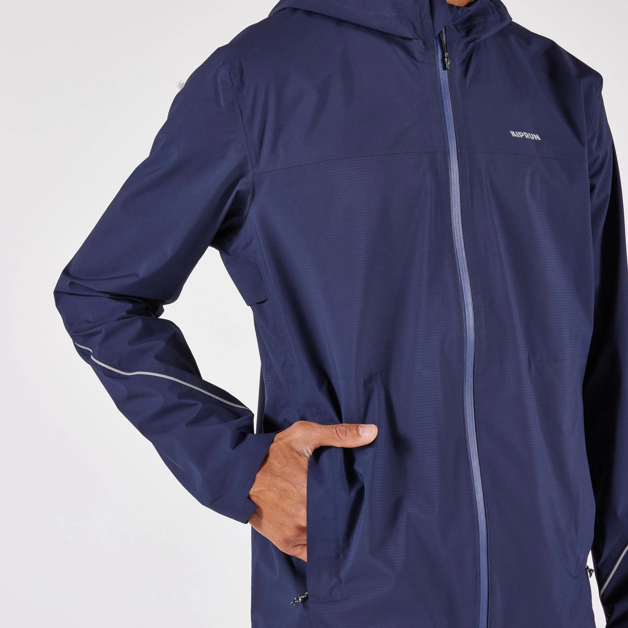 Kiprun Men's 500 Waterproof Trail Running Jacket - Image 5