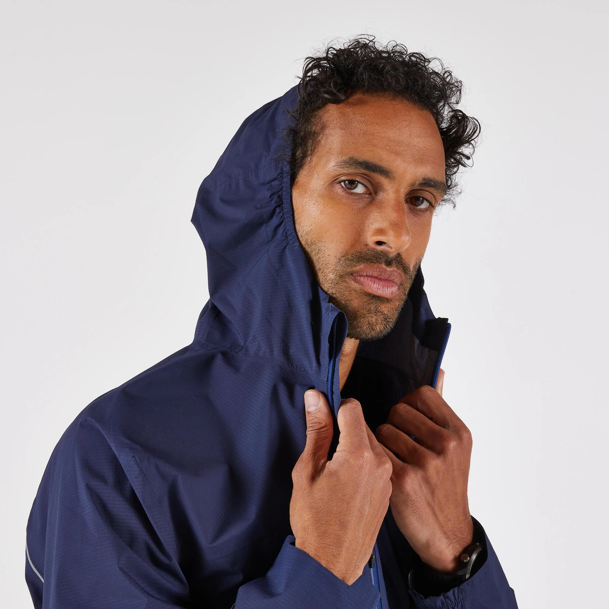 Kiprun Men's 500 Waterproof Trail Running Jacket - Image 8