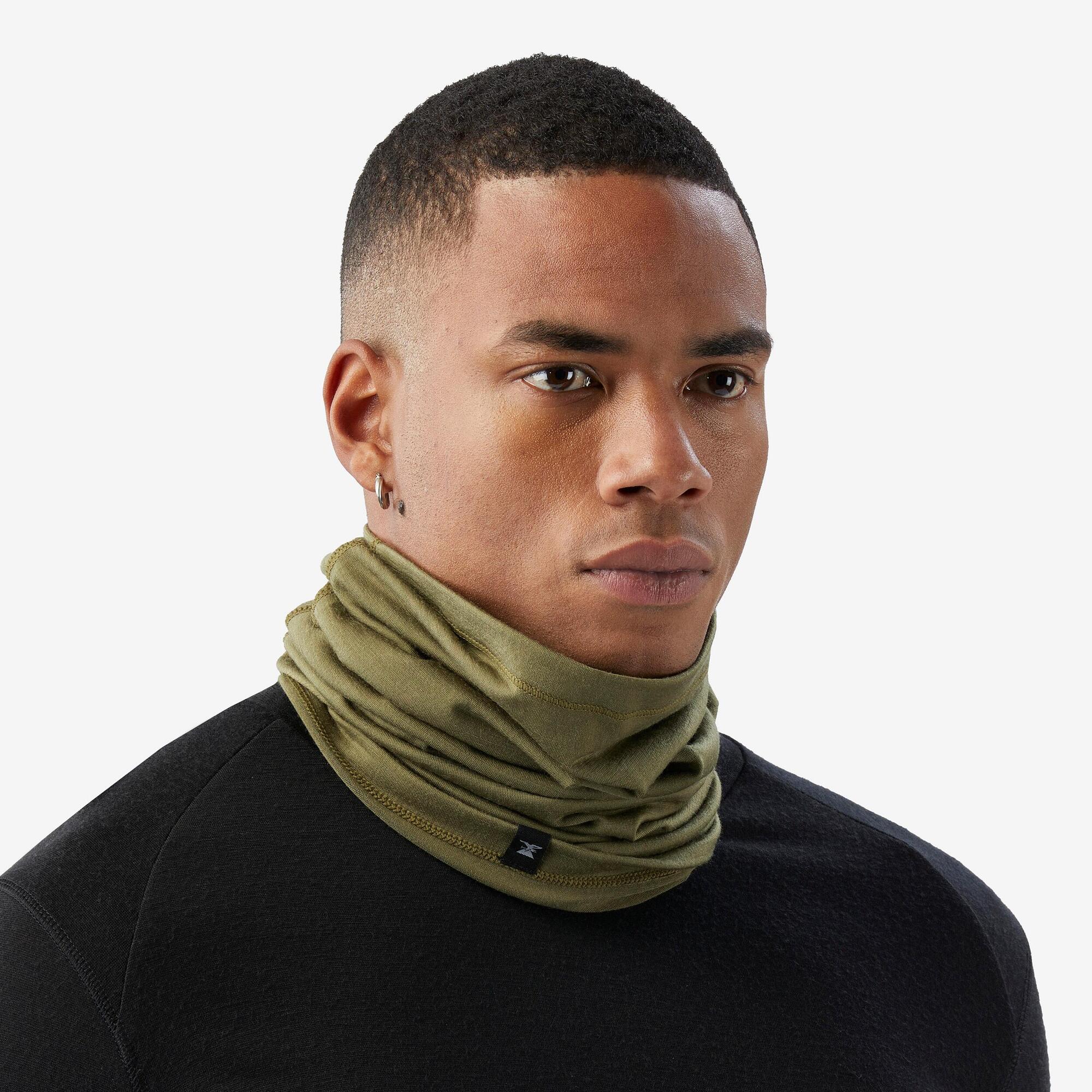 Simond Trek 500 Merino Wool Multi-Position Hiking Neck Gaiter - Image 7
