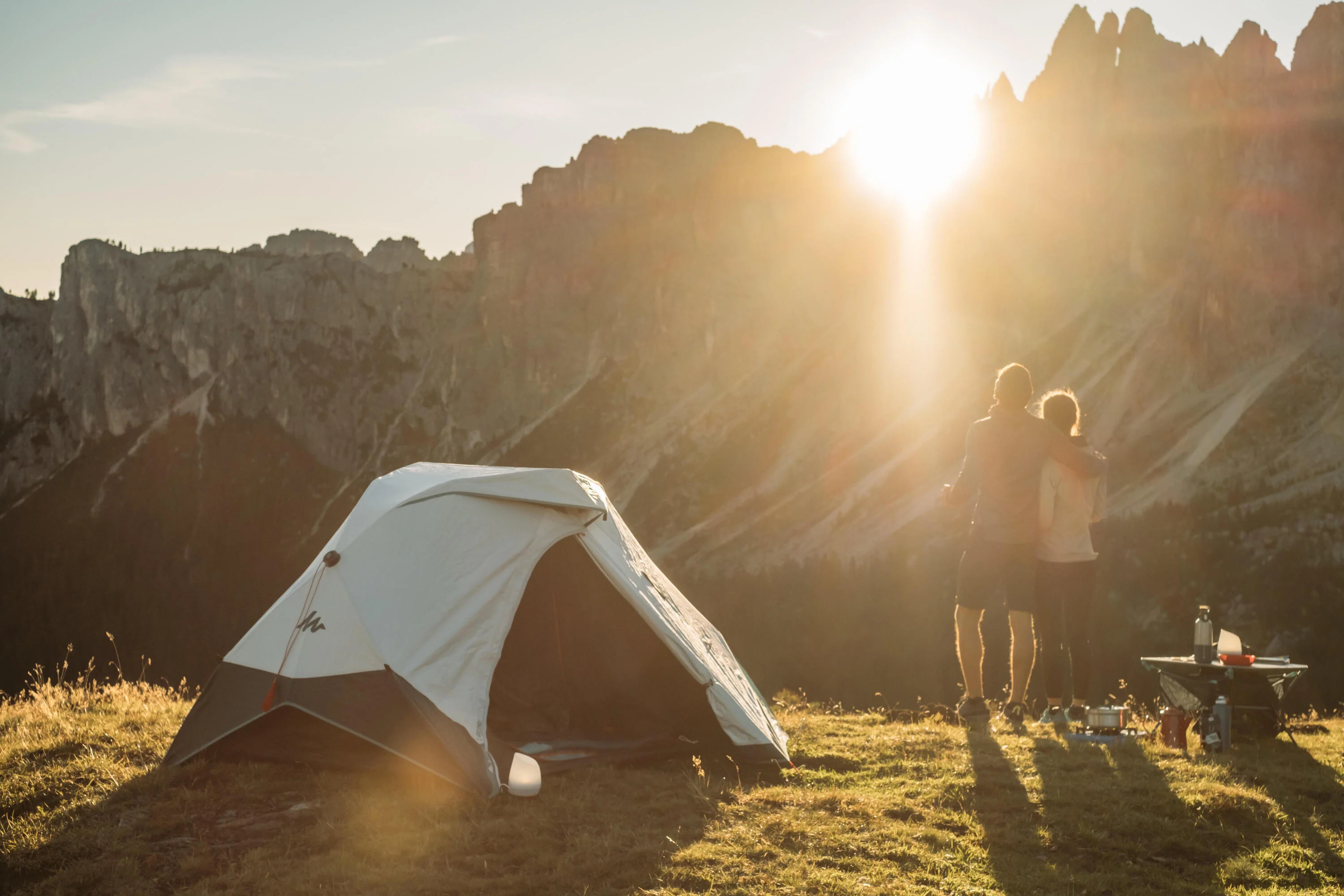 Quechua 2 Second Easy Fresh & Black Waterproof Pop Up Camping Tent 2 Person - Image 14