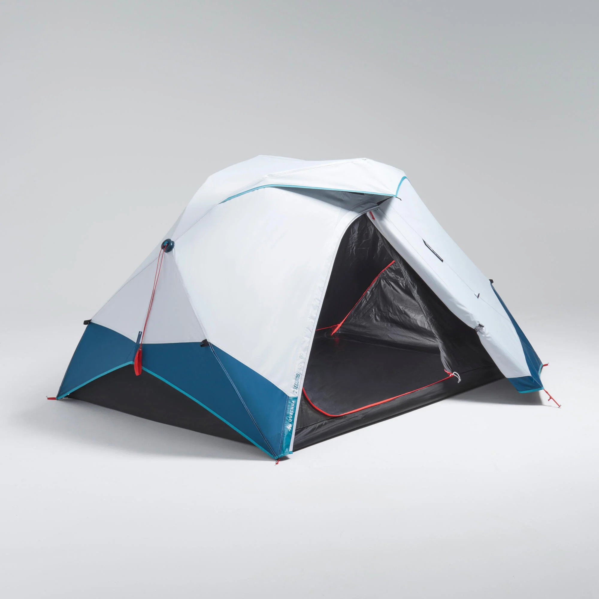 Quechua 2 Second Easy Fresh & Black Waterproof Pop Up Camping Tent 2 Person - Image 4