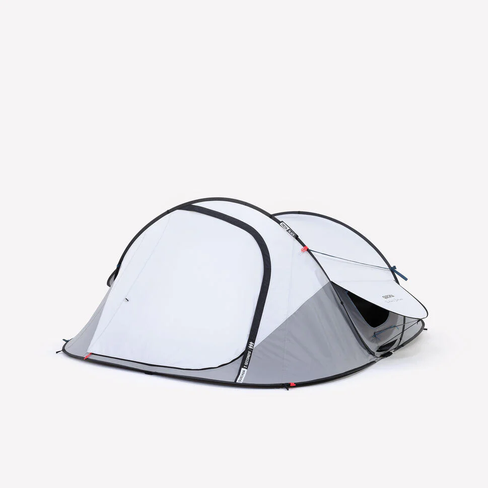 Quechua 2 Second Fresh & Black Waterproof Pop Up Camping Tent 3 Person - Image 3
