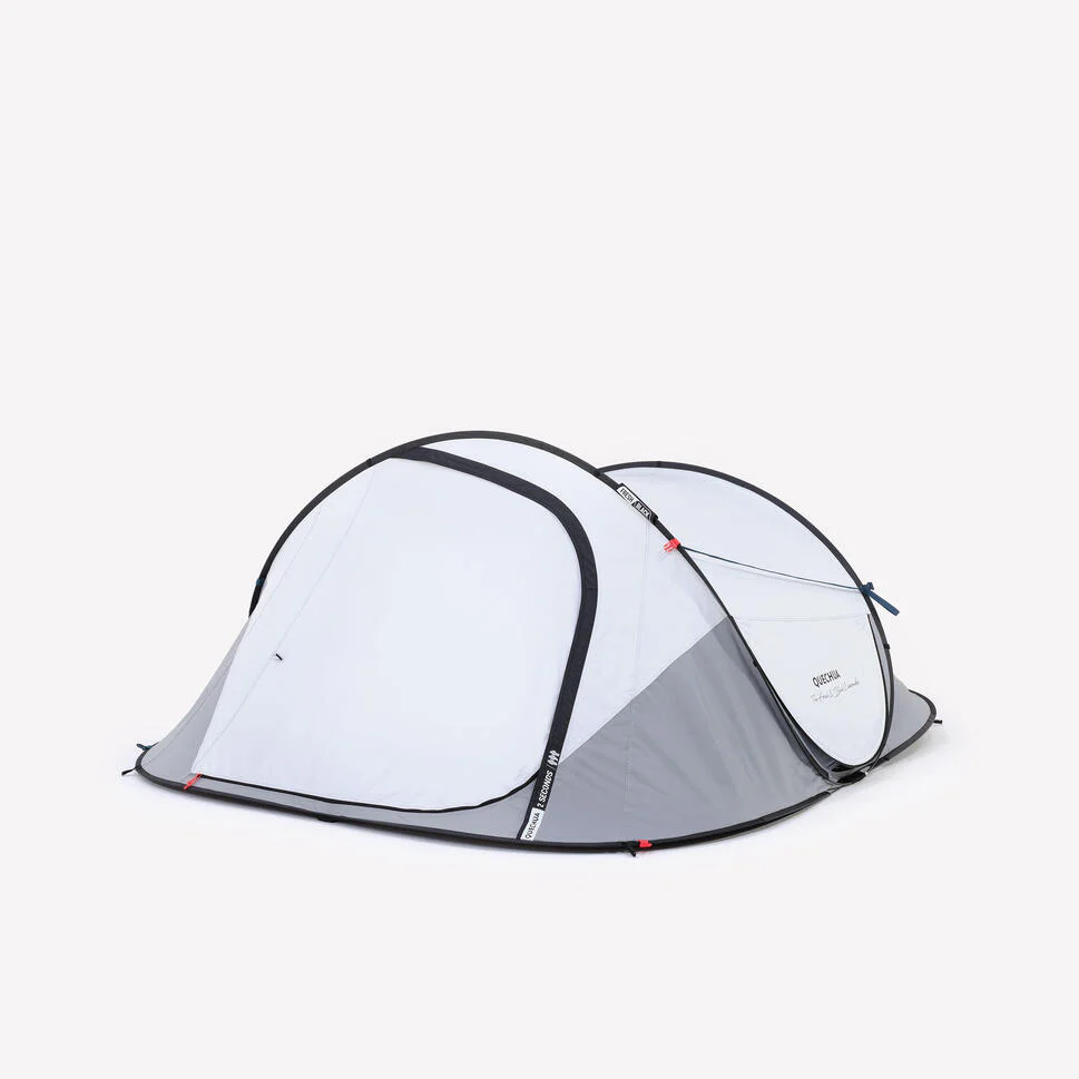 Quechua 2 Second Fresh & Black Waterproof Pop Up Camping Tent 3 Person - Image 4