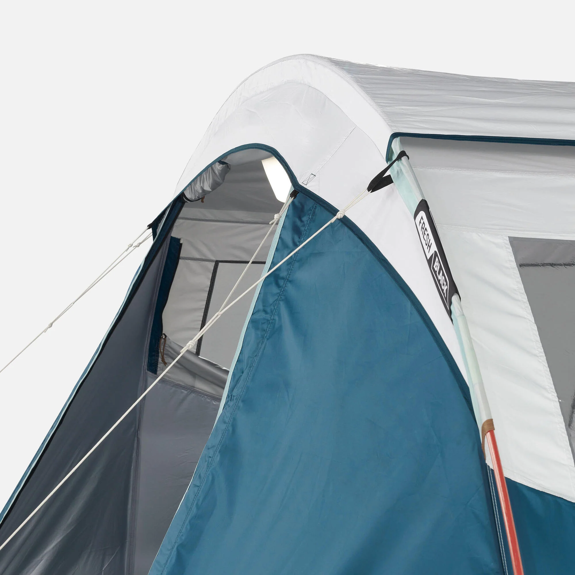 Quechua Arpenaz Fresh & Black Family Camping Tent 4 Person 1 Bedroom - Image 12