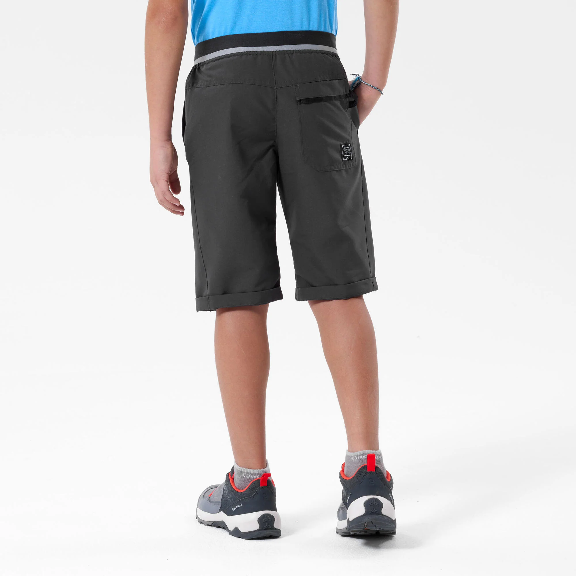 Quechua Kids’ MH100 Hiking Shorts - Ages 7–15 - Image 3