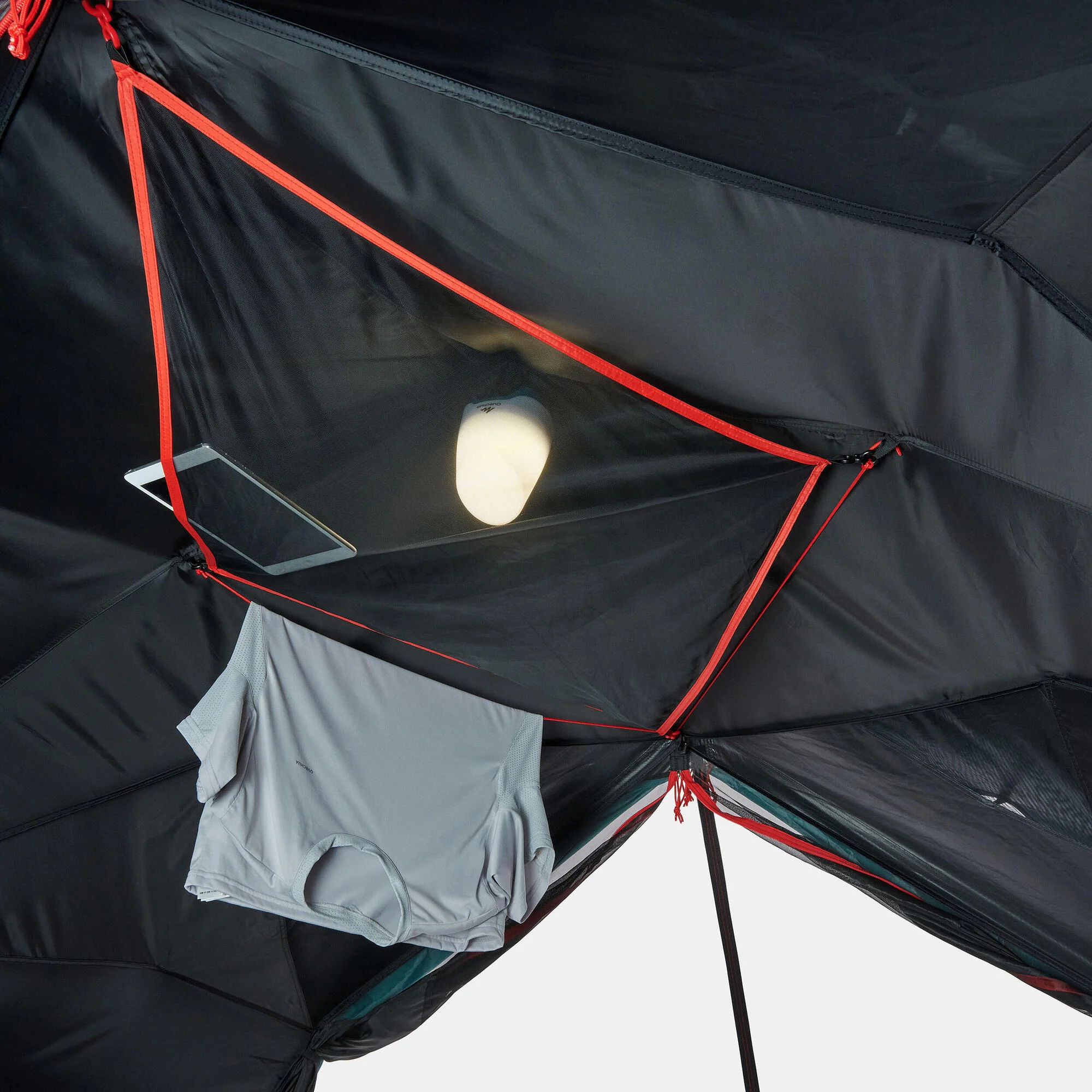 Quechua 2 Second Easy Fresh & Black Waterproof Pop Up Camping Tent 3 Person - Image 13