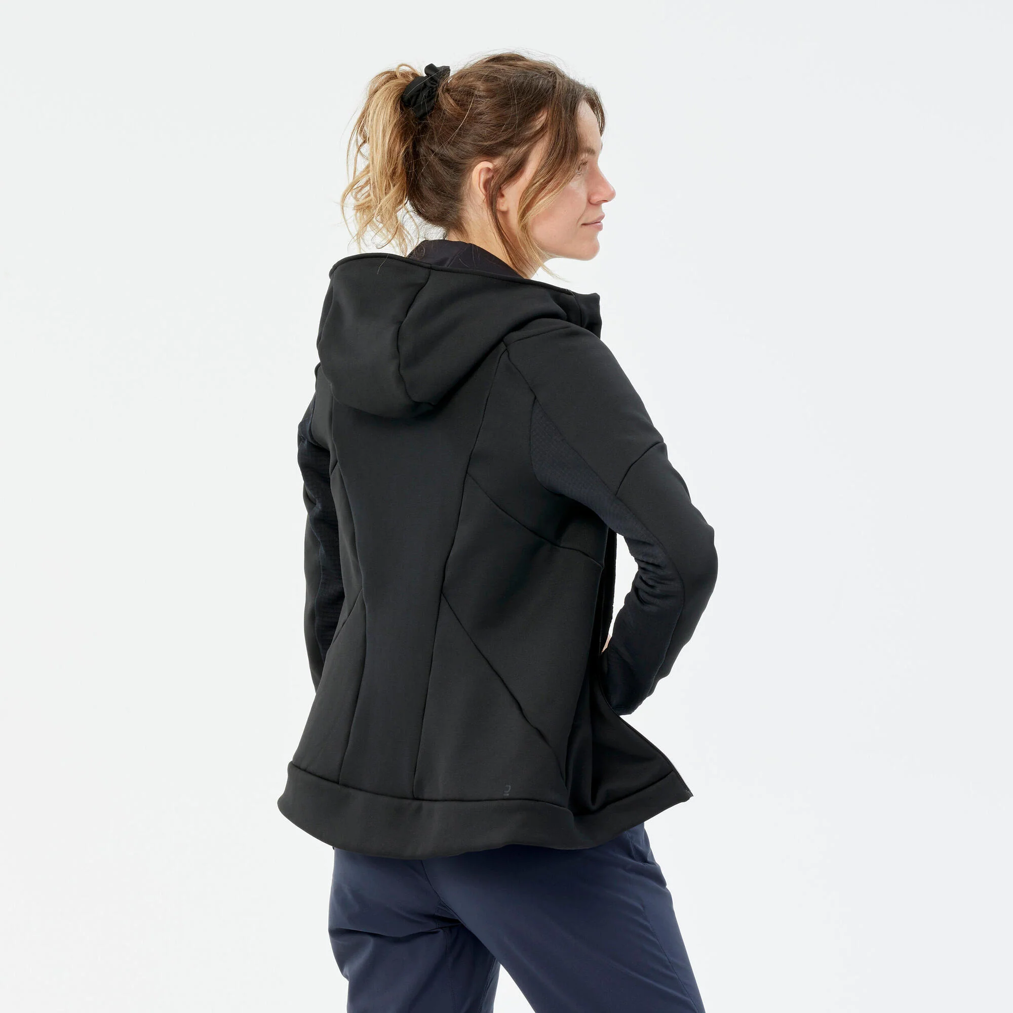 Quechua Women's Hiking Fleece Jacket - MH520 Hood - Image 21