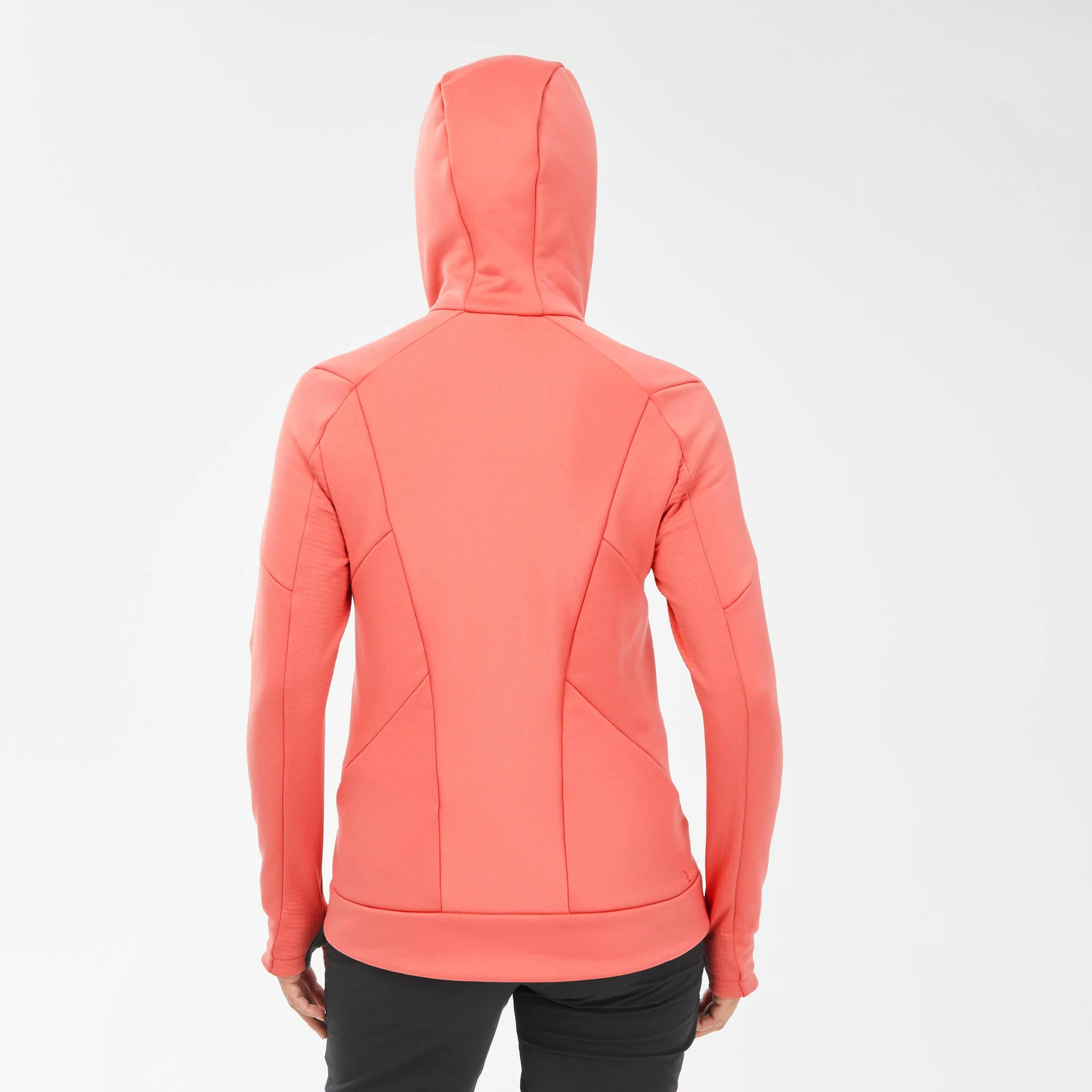 Quechua Women's Hiking Fleece Jacket - MH520 Hood - Image 4