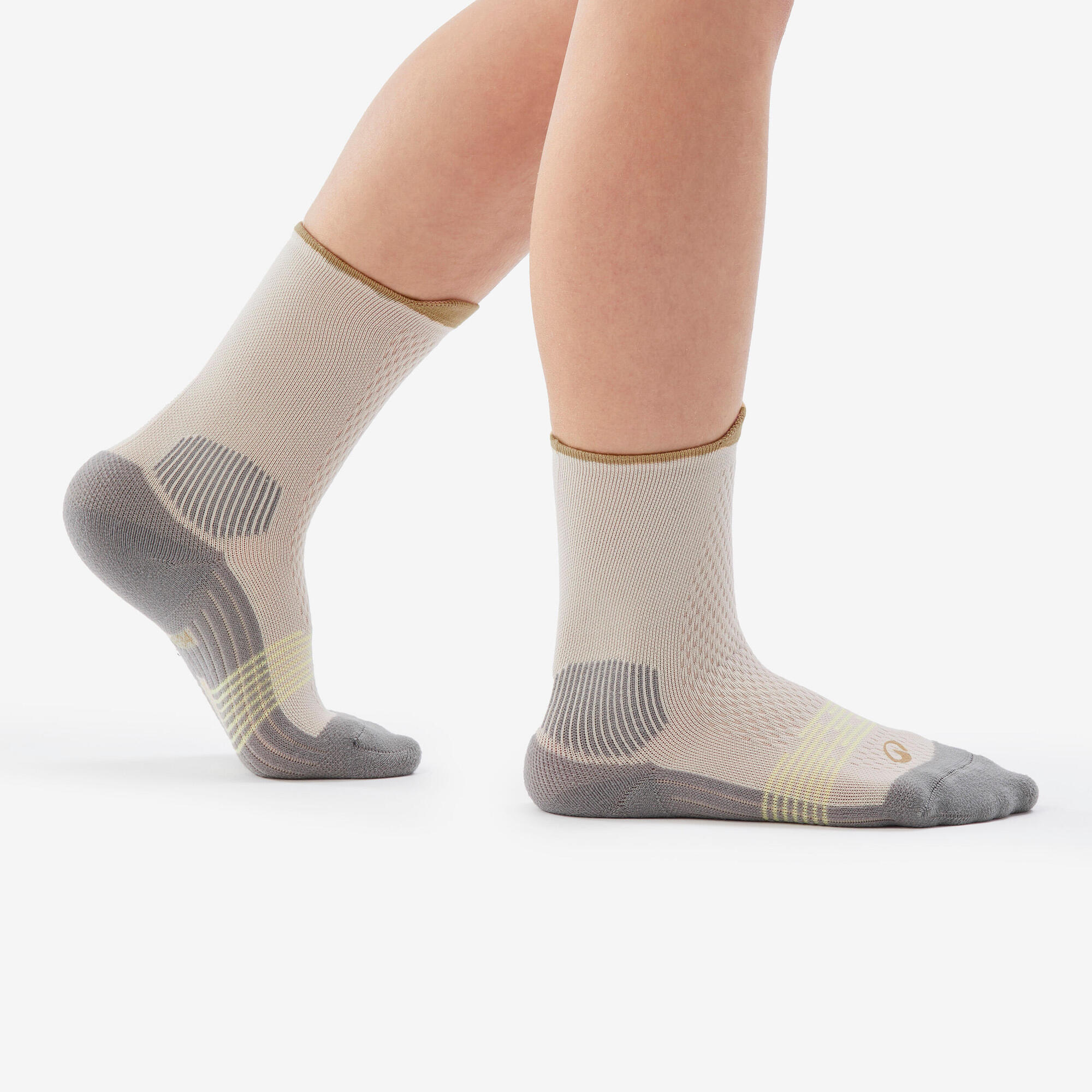 Quechua Kids’ Hike 500 Crew Hiking Socks 2-Pack - Image 9