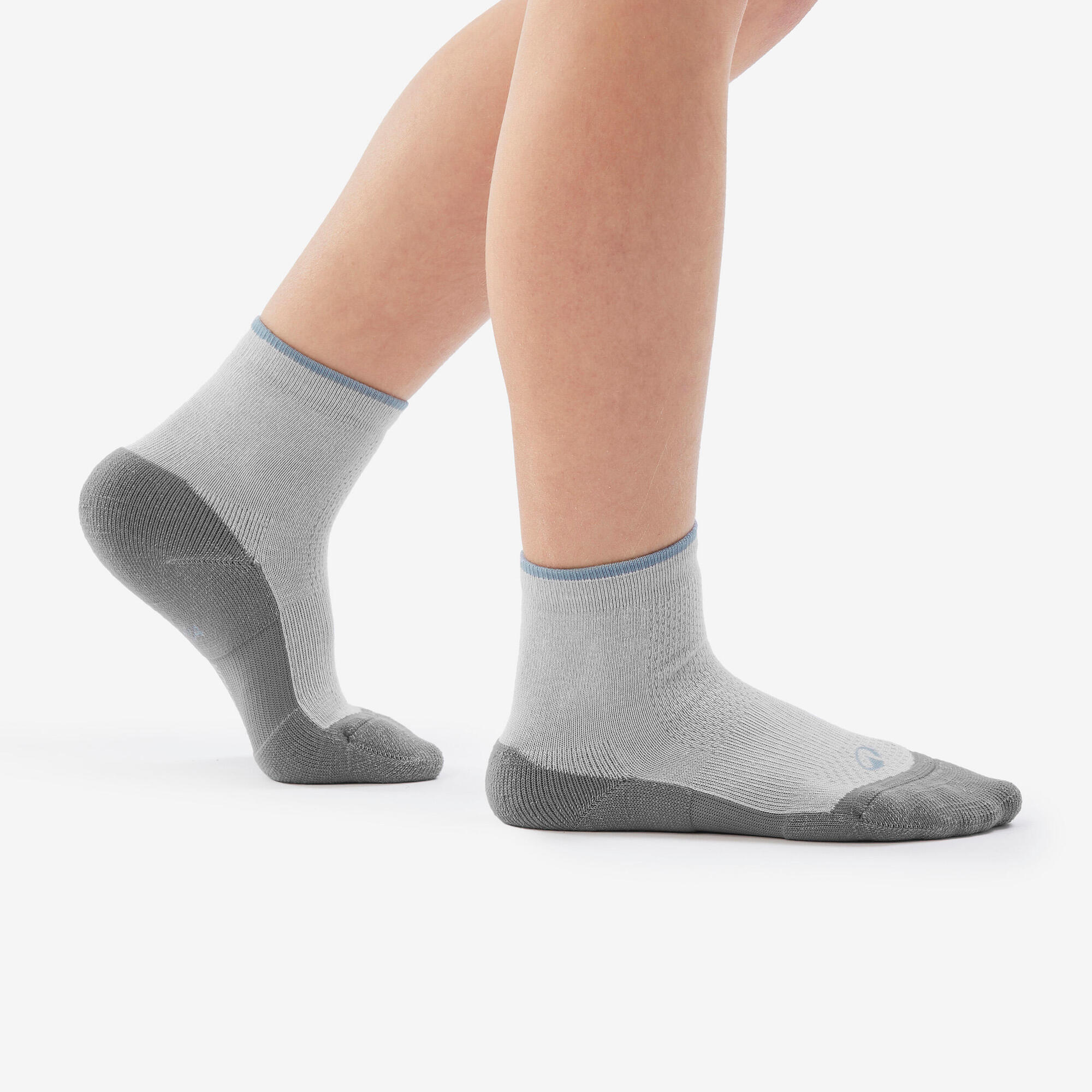 Quechua Kids' Hike 100 Hiking Socks 2-Pack - Image 7