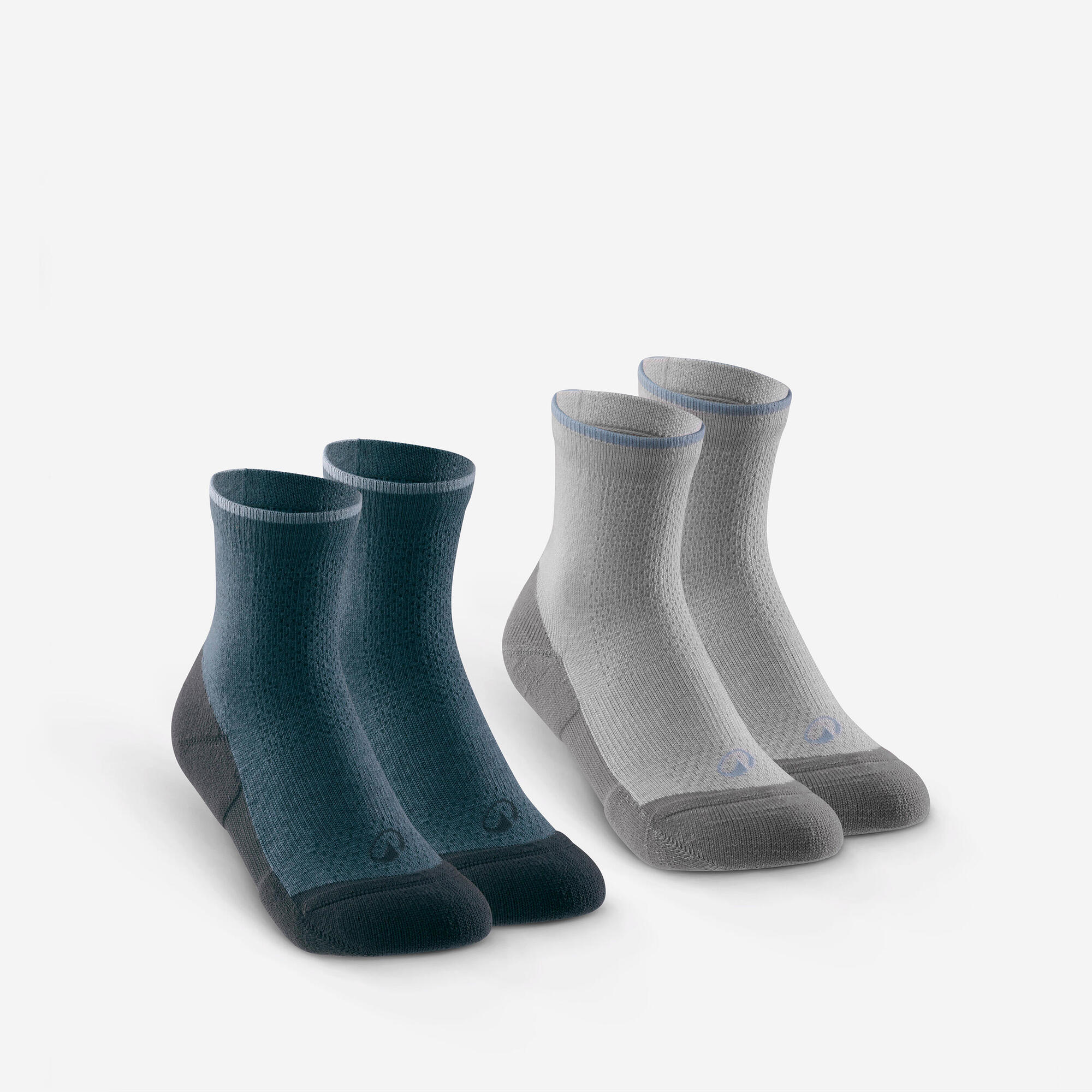 Quechua Kids' Hike 100 Hiking Socks 2-Pack - Image 8