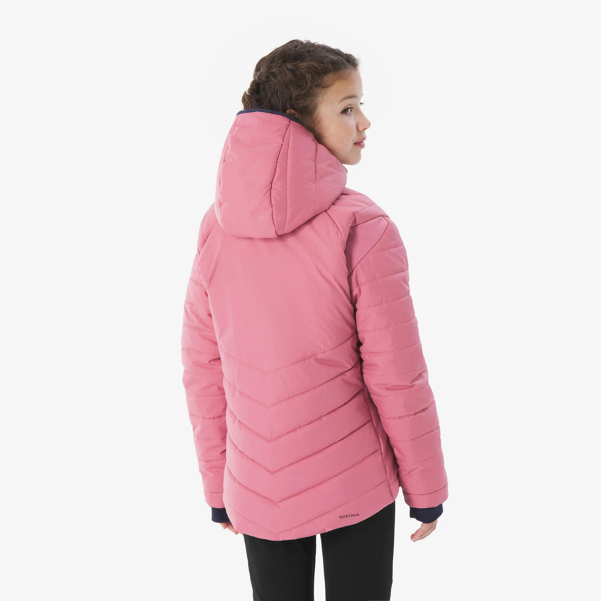 Quechua Kids’ MH500 Hybrid Hiking Puffer Jacket - Image 4