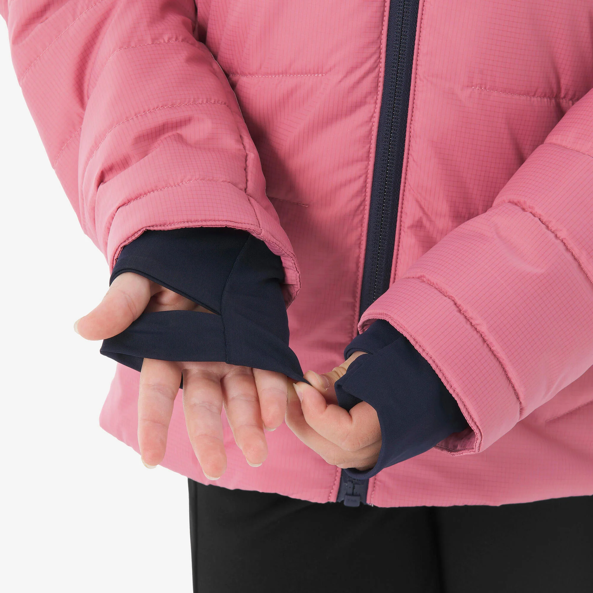 Quechua Kids’ MH500 Hybrid Hiking Puffer Jacket - Image 6