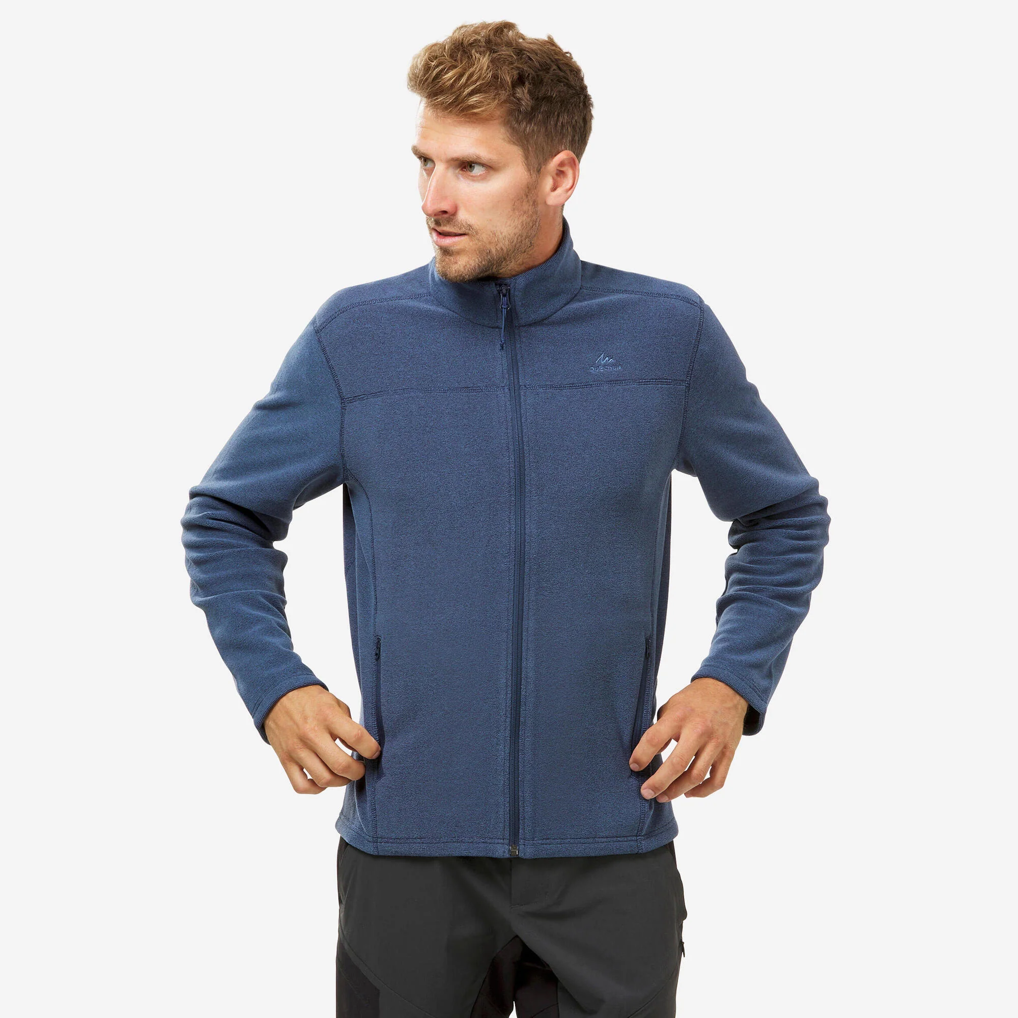 Quechua Men's MH120 Fleece Hiking Jacket - Image 7